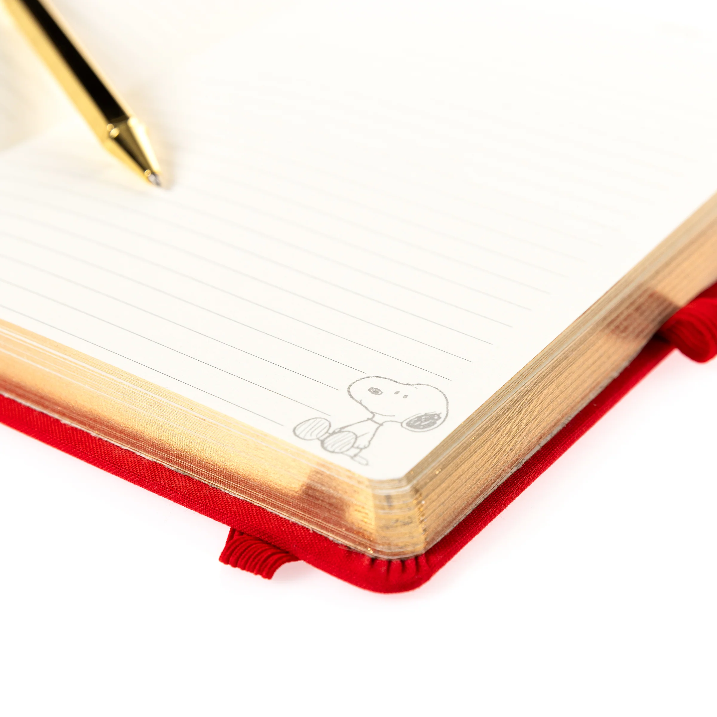 Peanuts® Fabric-Bound Journal with Pen - Image 7