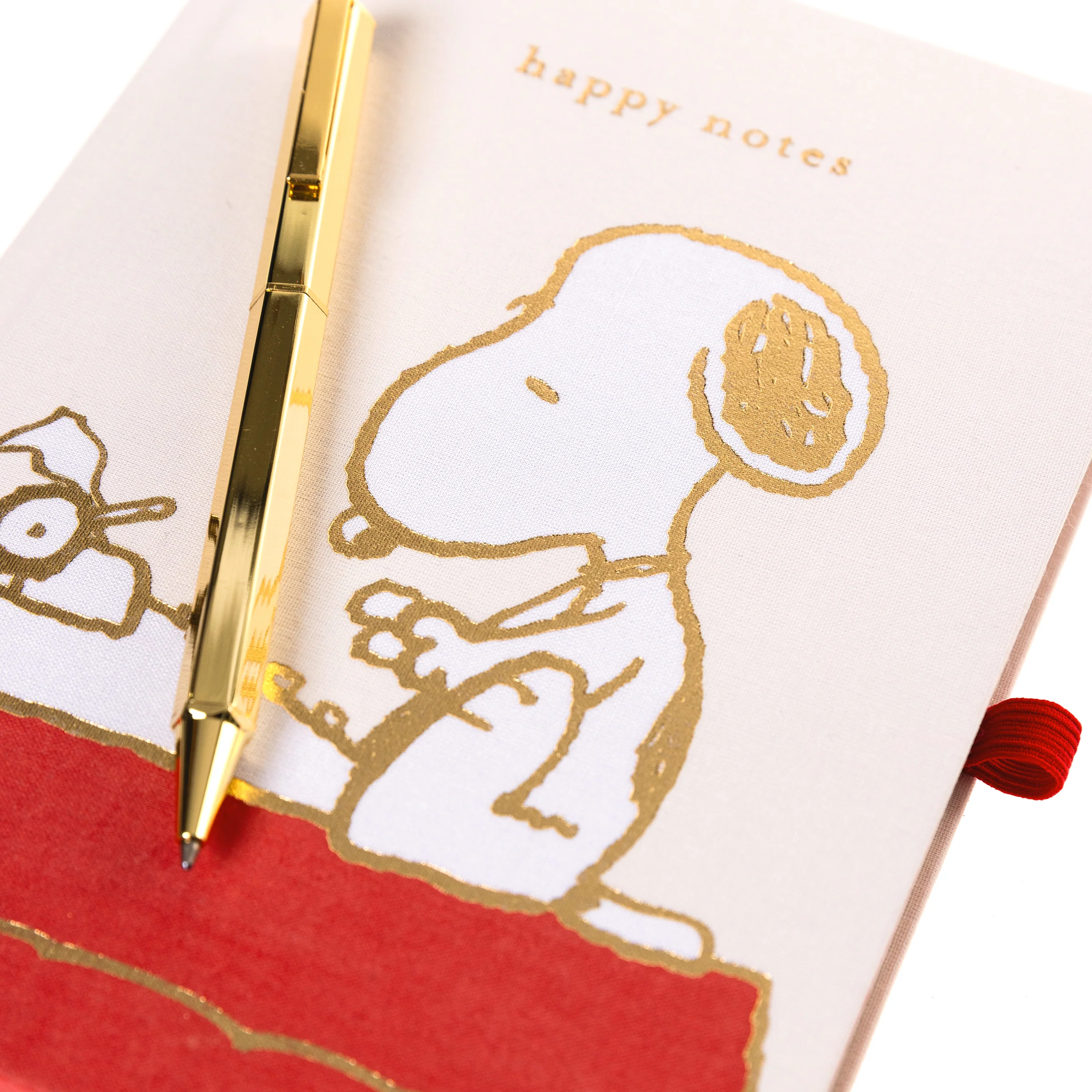 Peanuts® Fabric-Bound Journal with Pen - Image 4