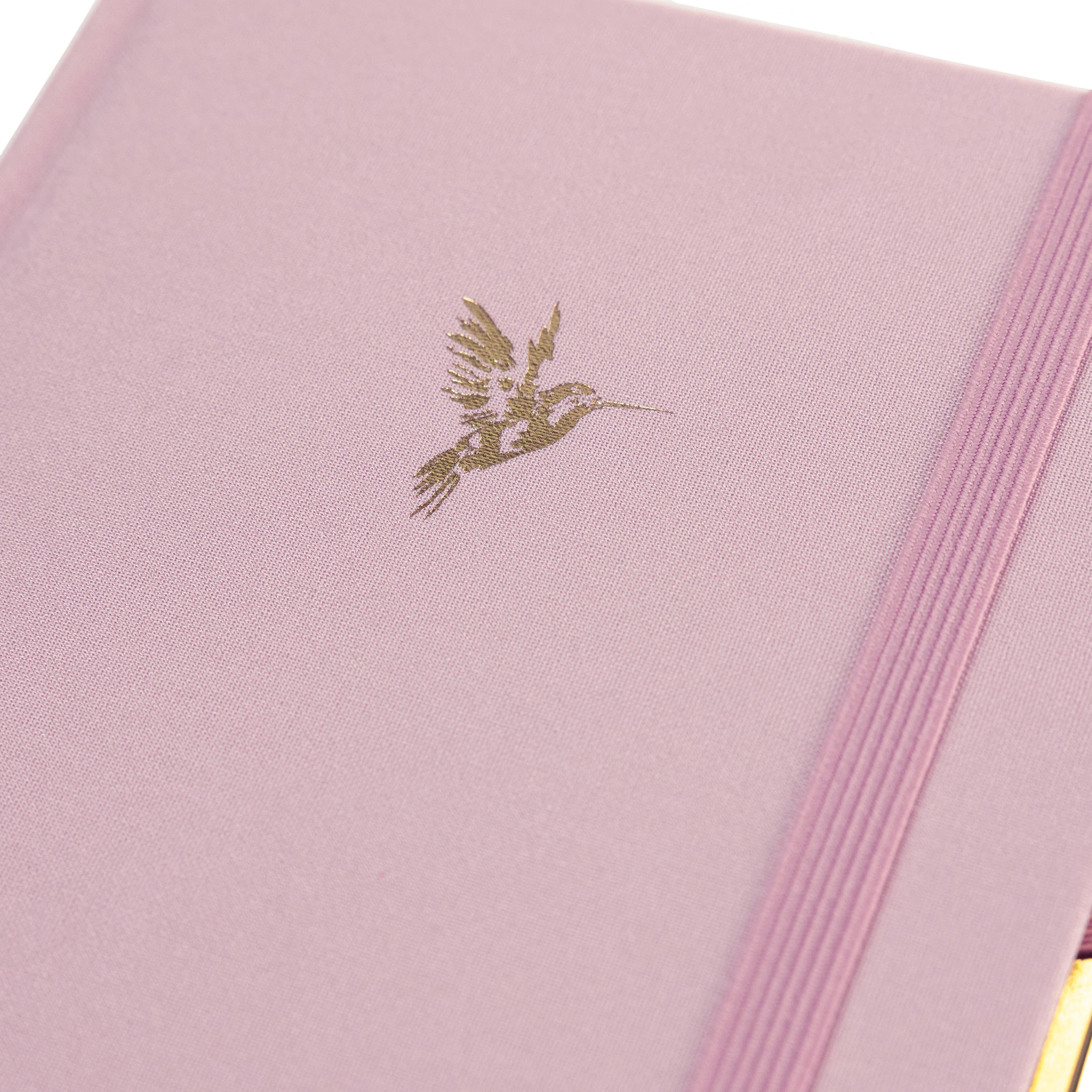 La Petite Presse Hummingbird Fabric-Bound Journal with Pen - Image 5