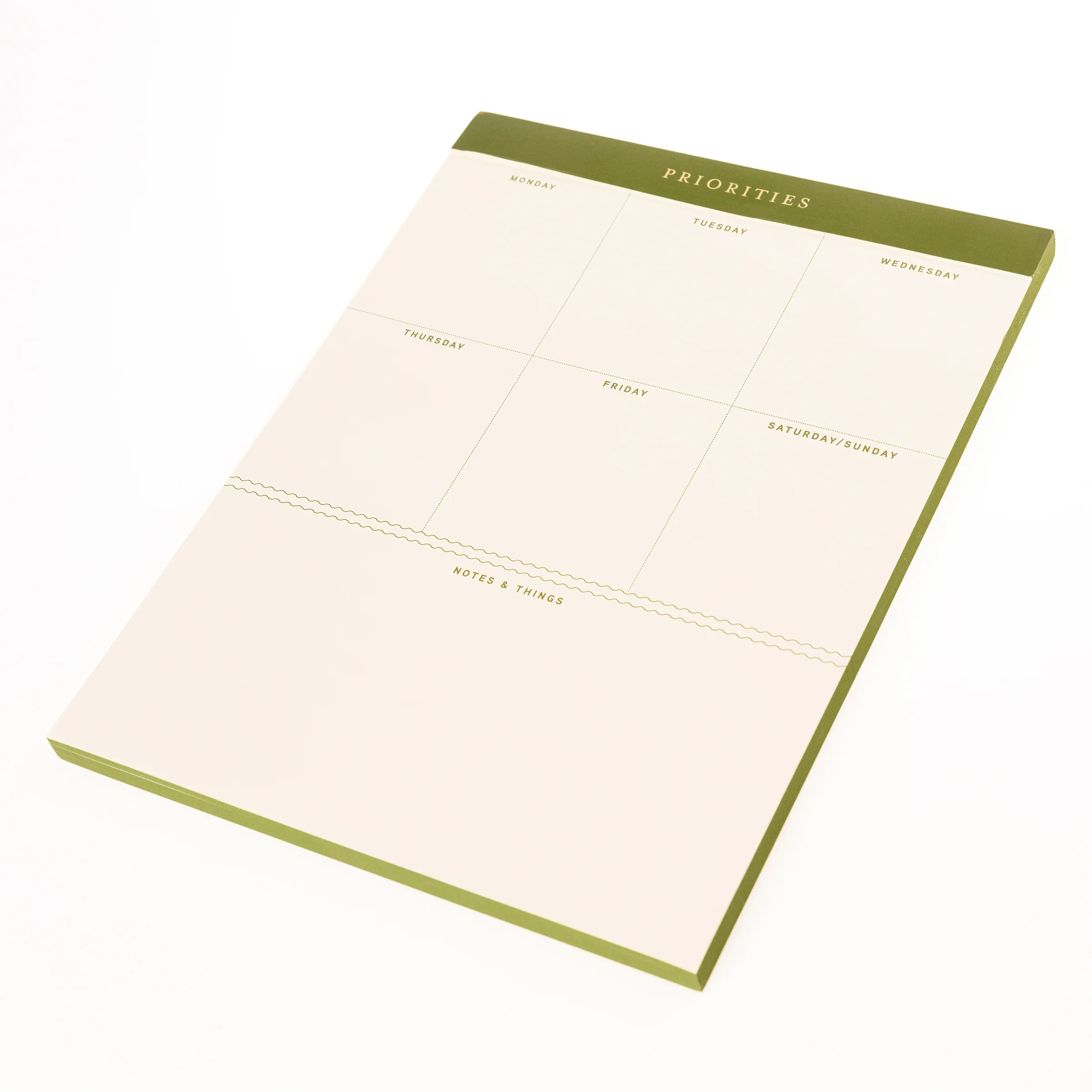 Olive Green Legal Pad - Image 2