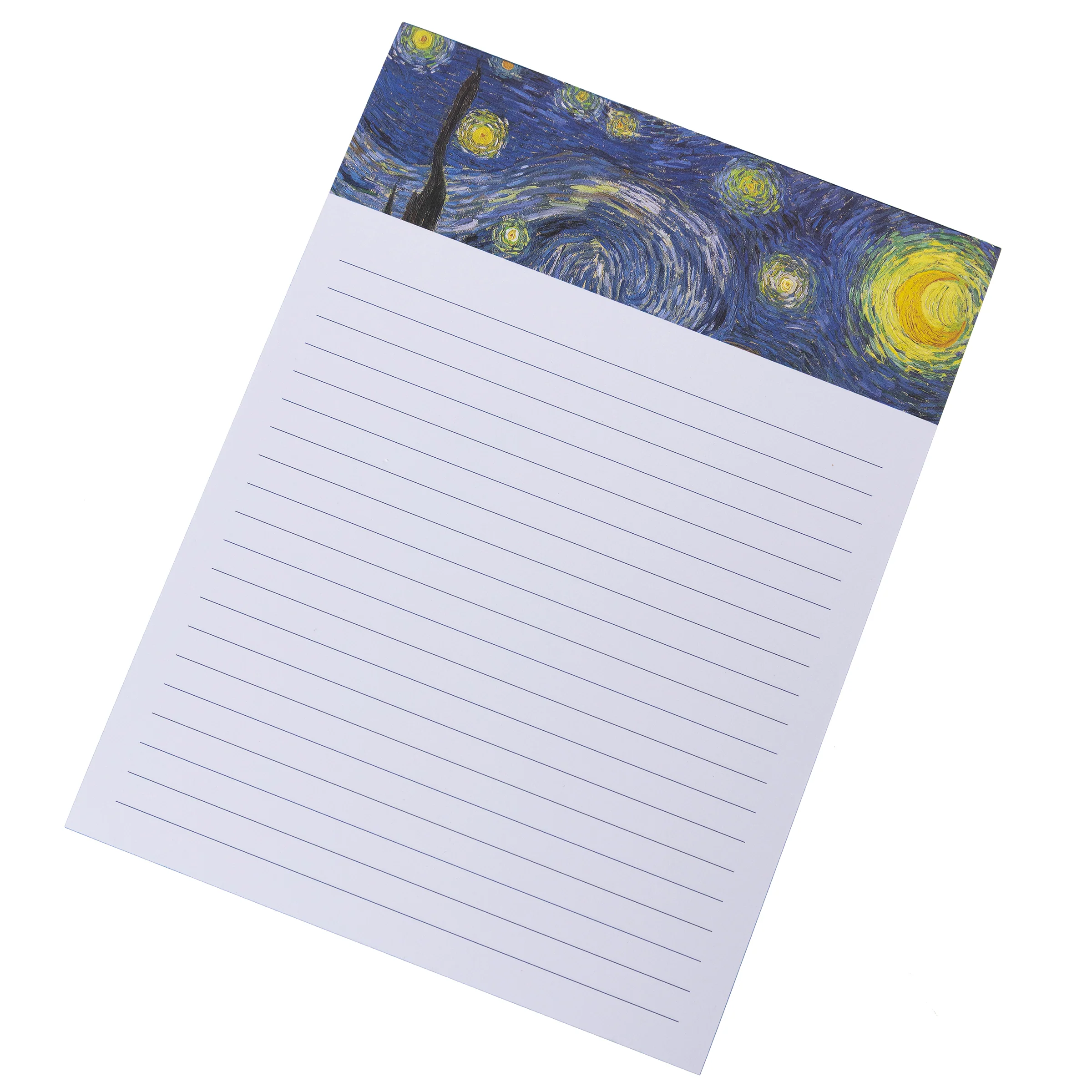 van Gogh Starry Night Large Notepad - Image 2