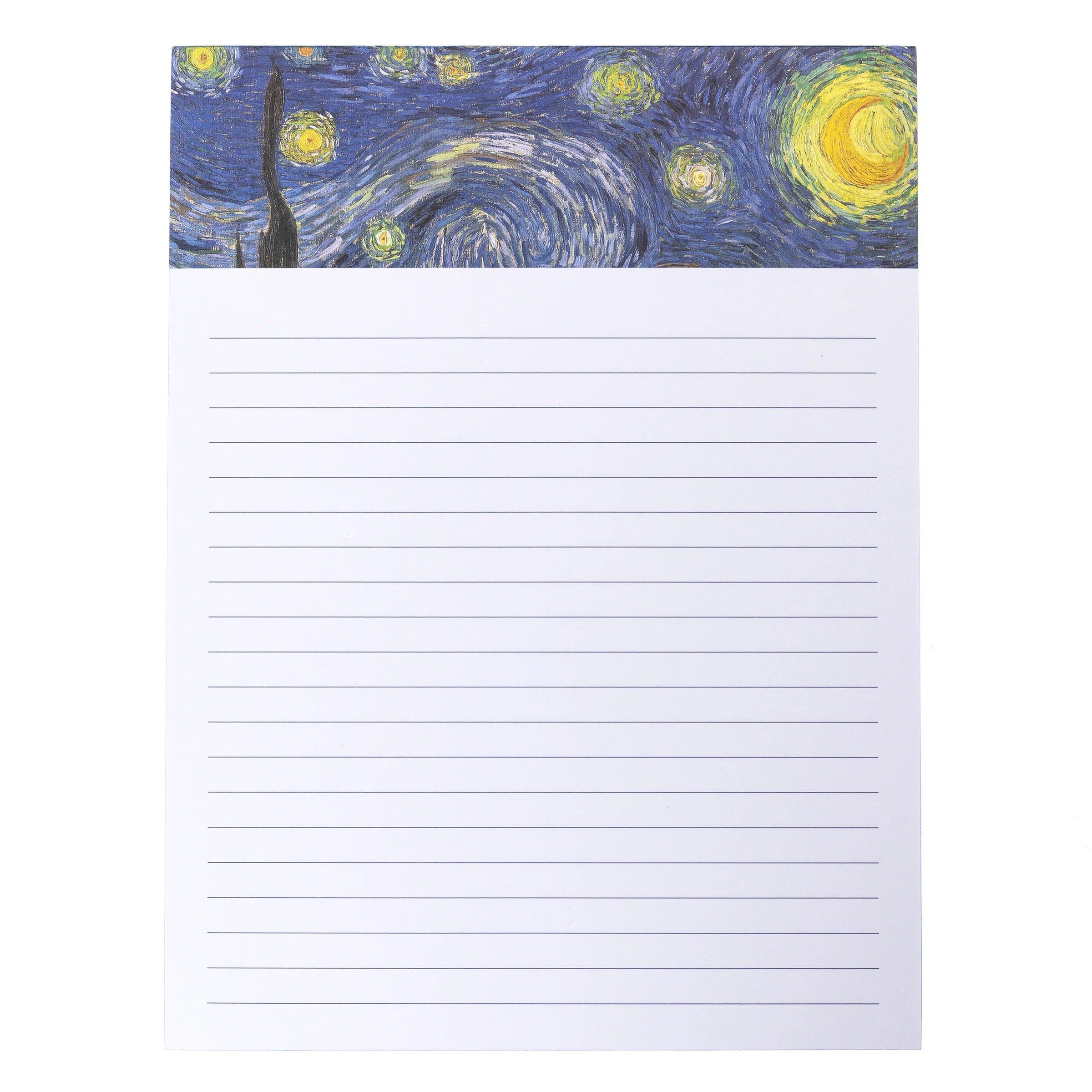 van Gogh Starry Night Large Notepad - Image 3