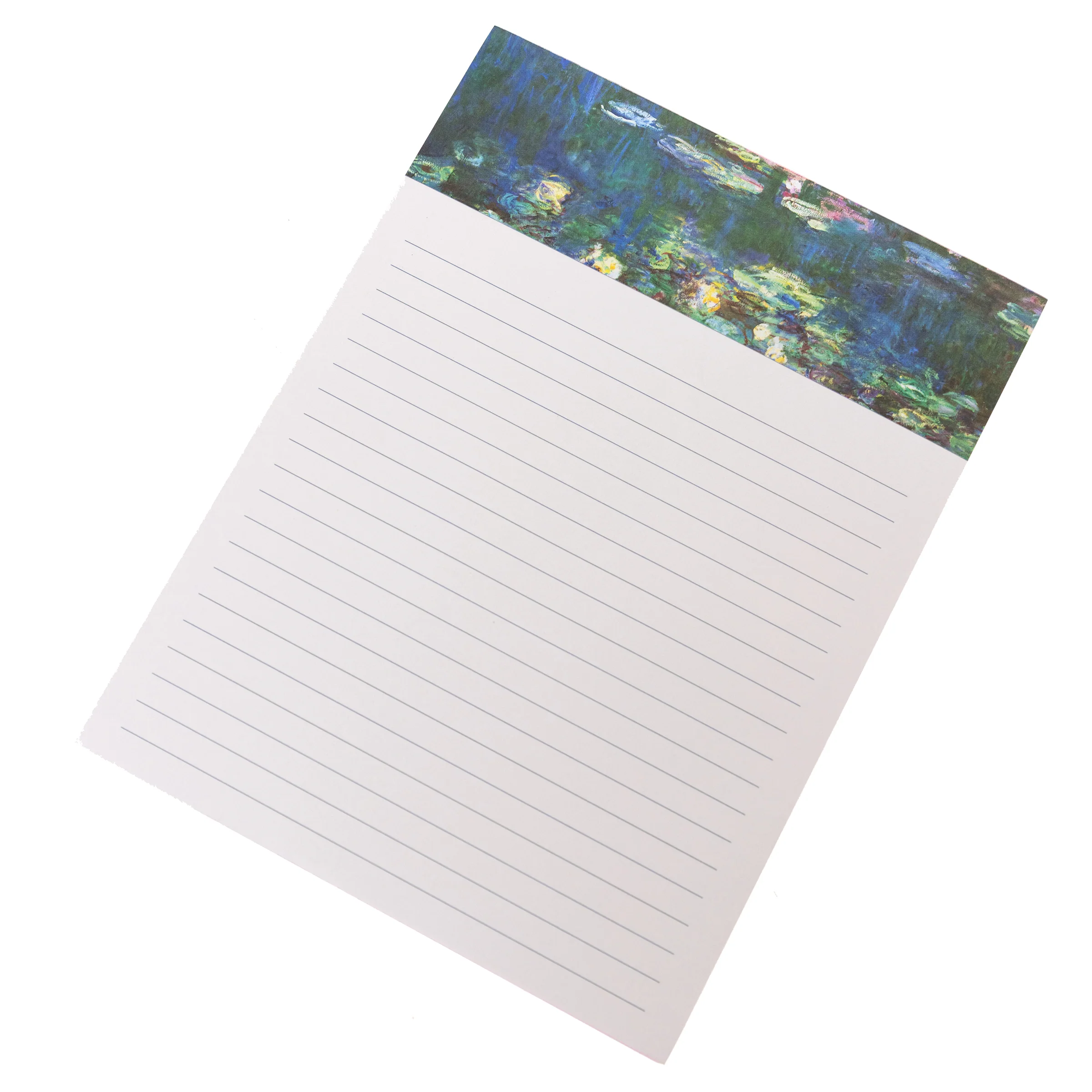 Monet Lily Pads Large Notepad - Image 2