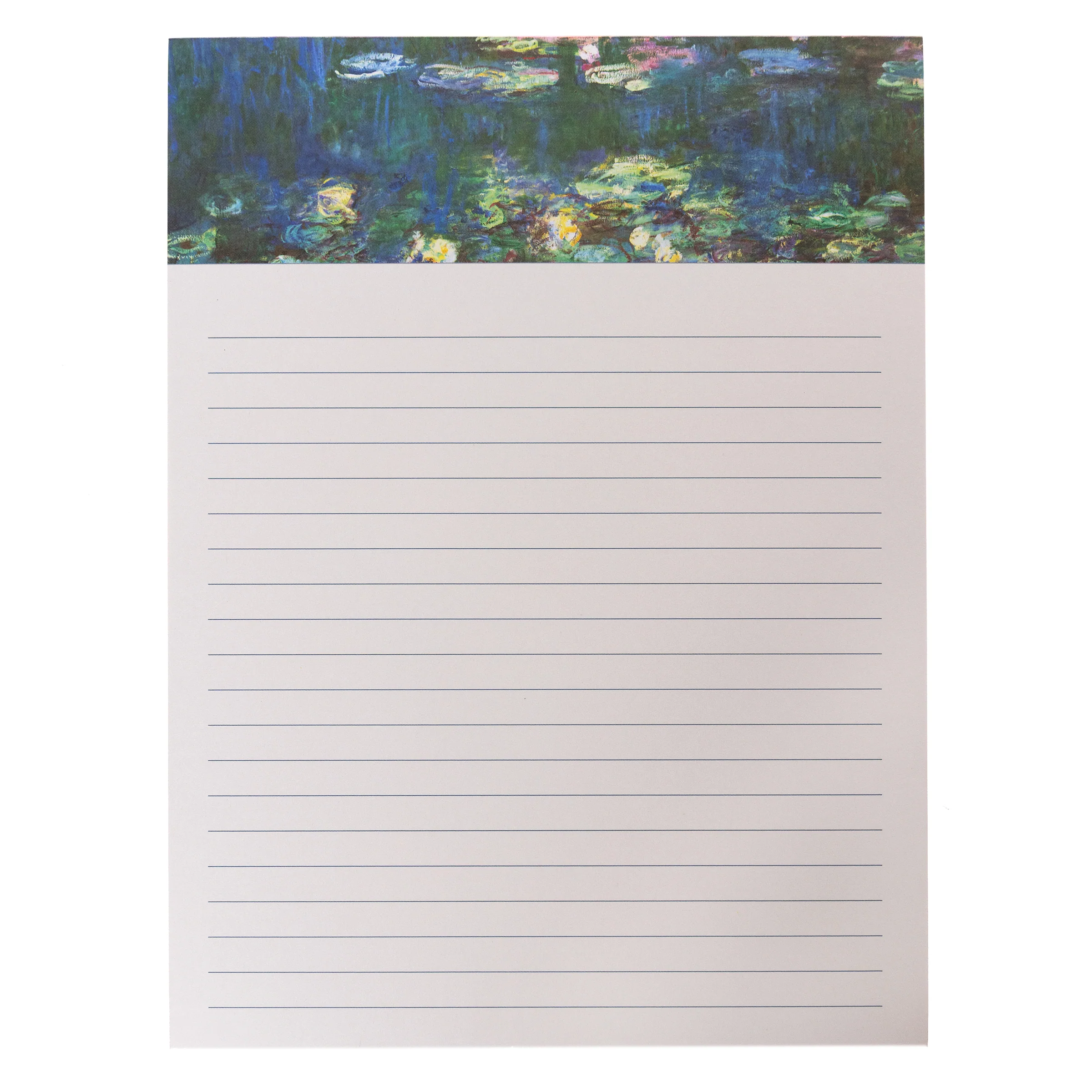 Monet Lily Pads Large Notepad - Image 3