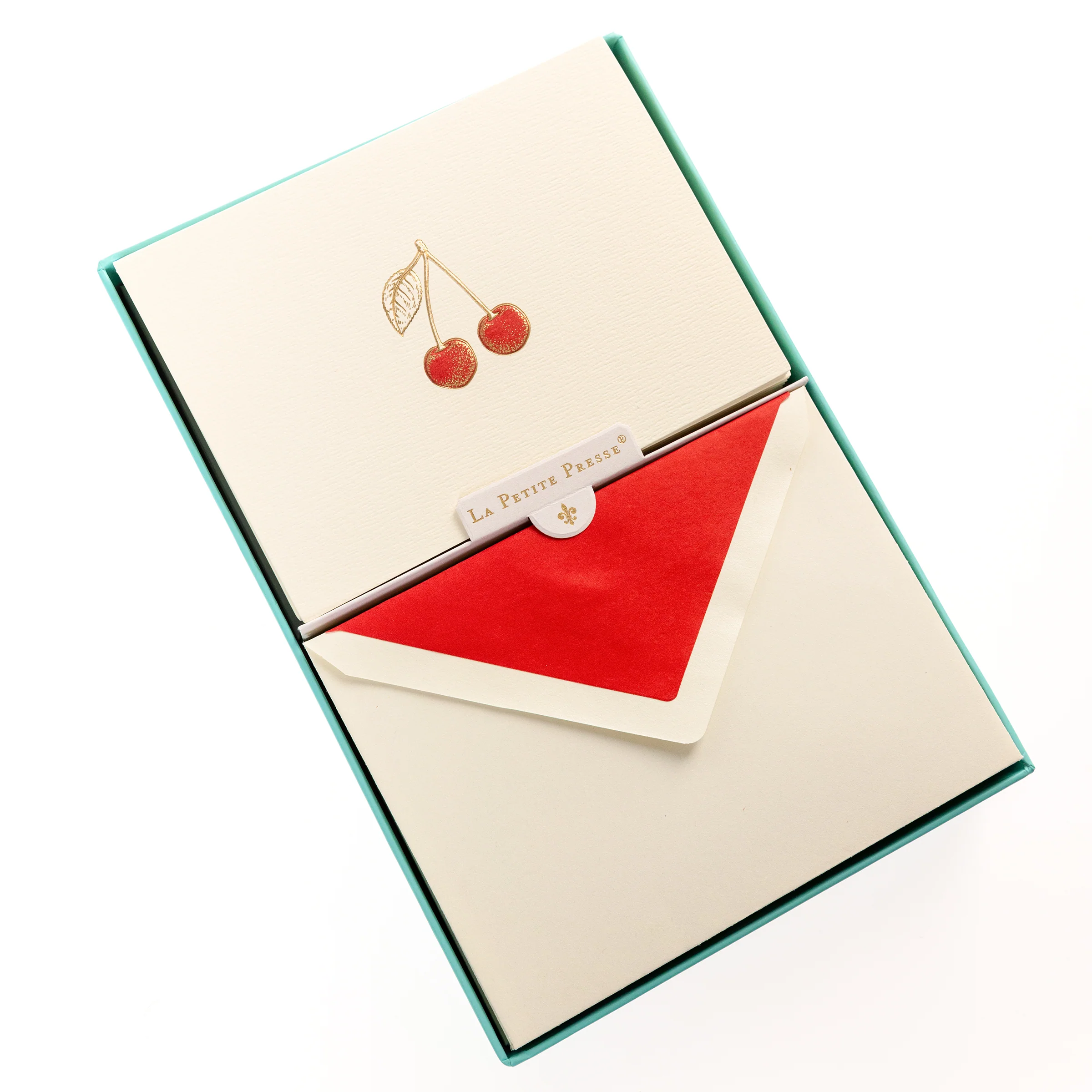La Petite Presse Cherries Boxed Correspondence Notes - Image 4