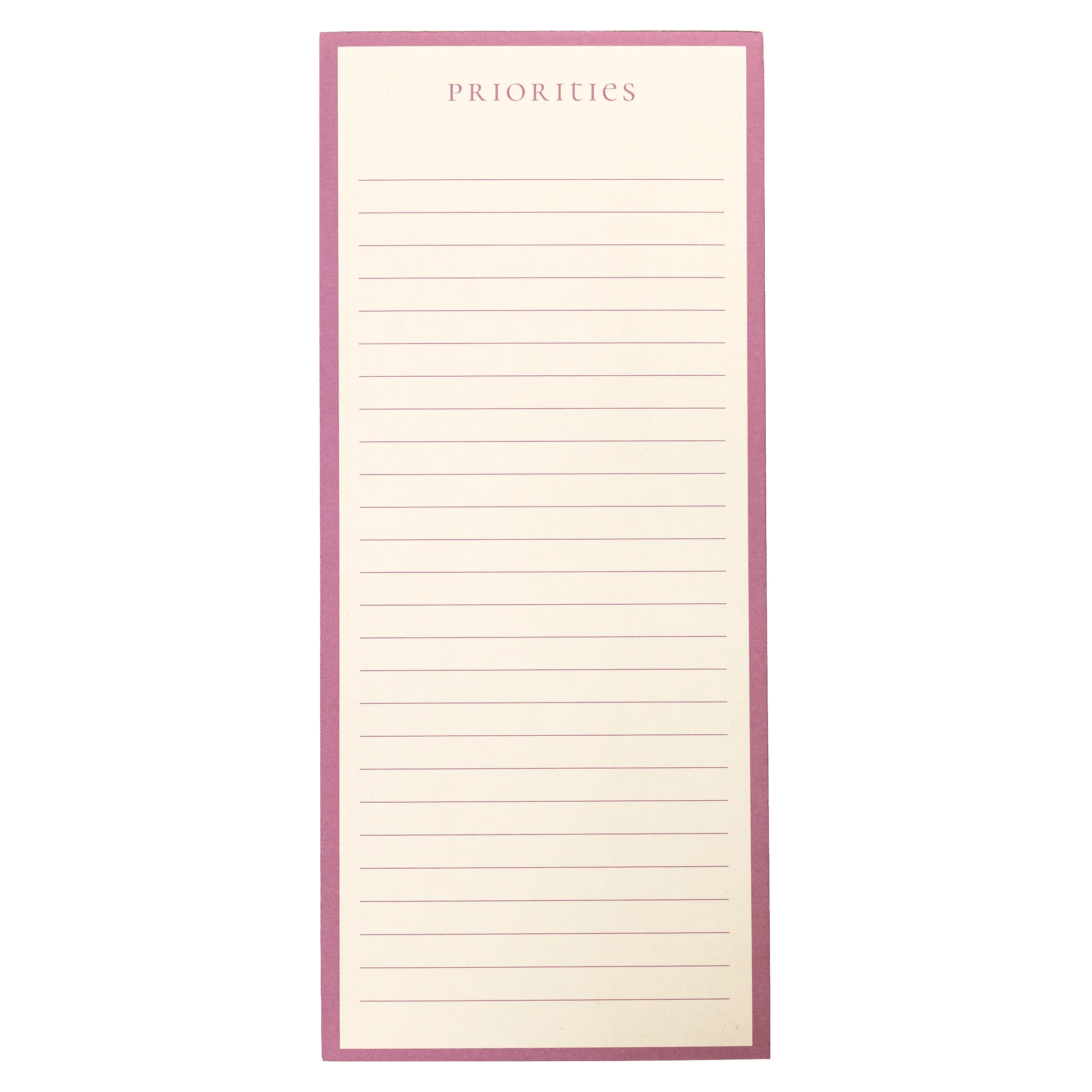 Pink List Pad