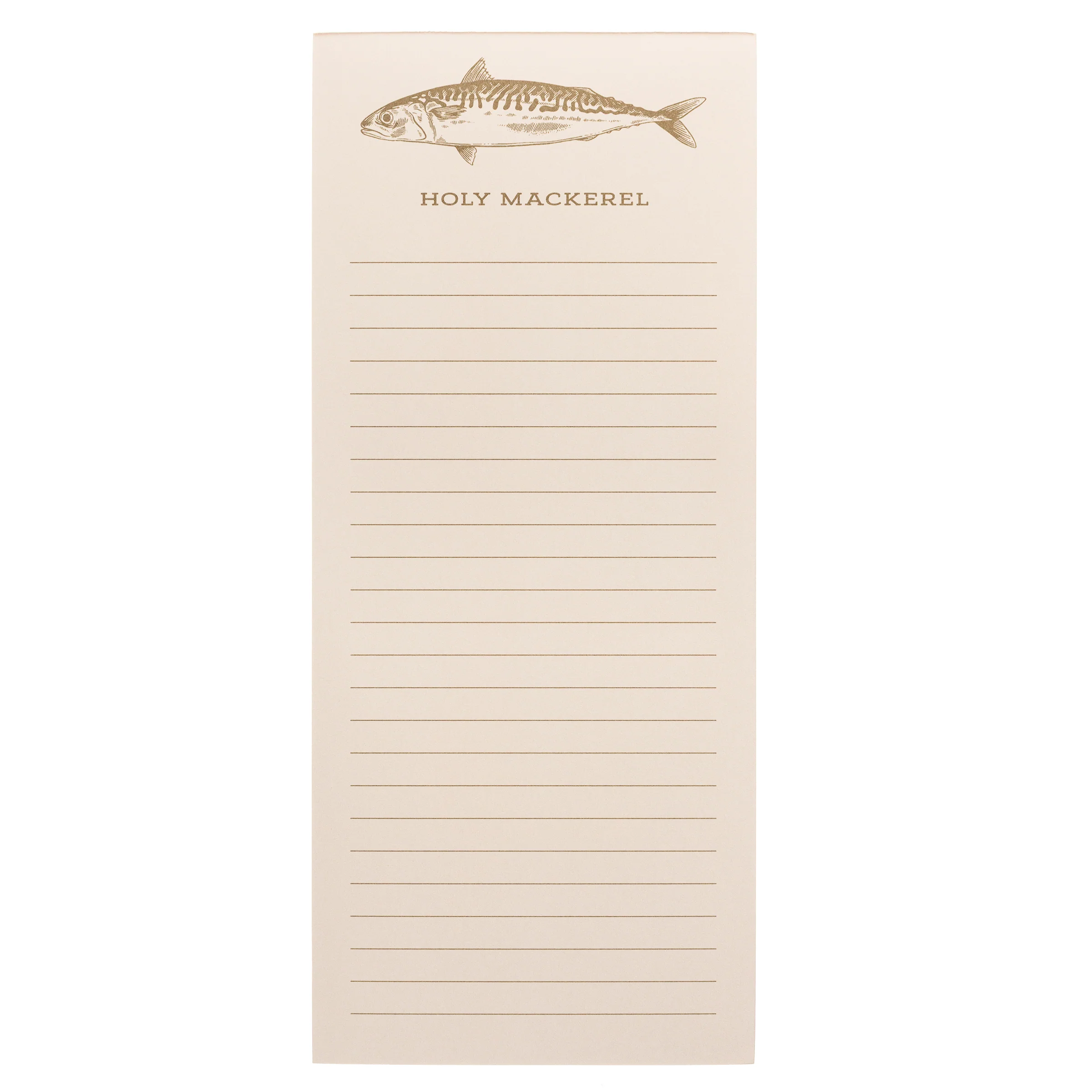 Mackerel List Pad