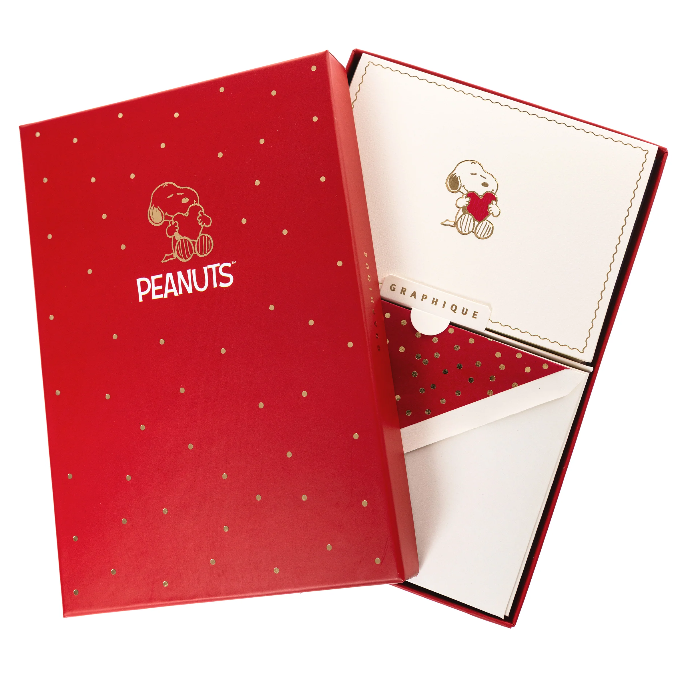 Peanuts® Heart Boxed Correspondence Notes - Image 3