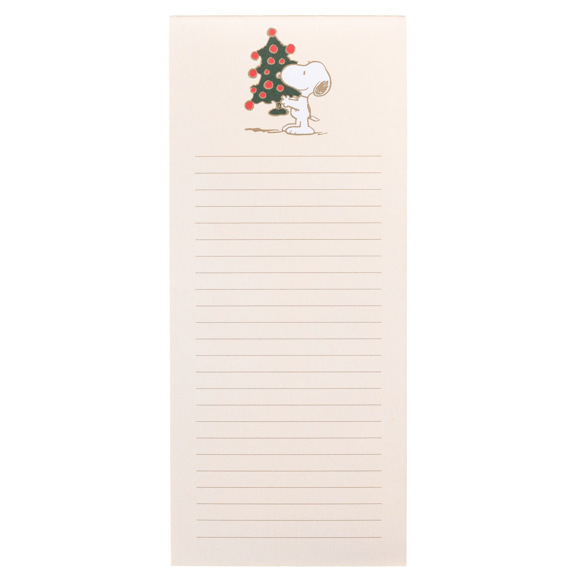 Peanuts® Tree Holiday List Pad