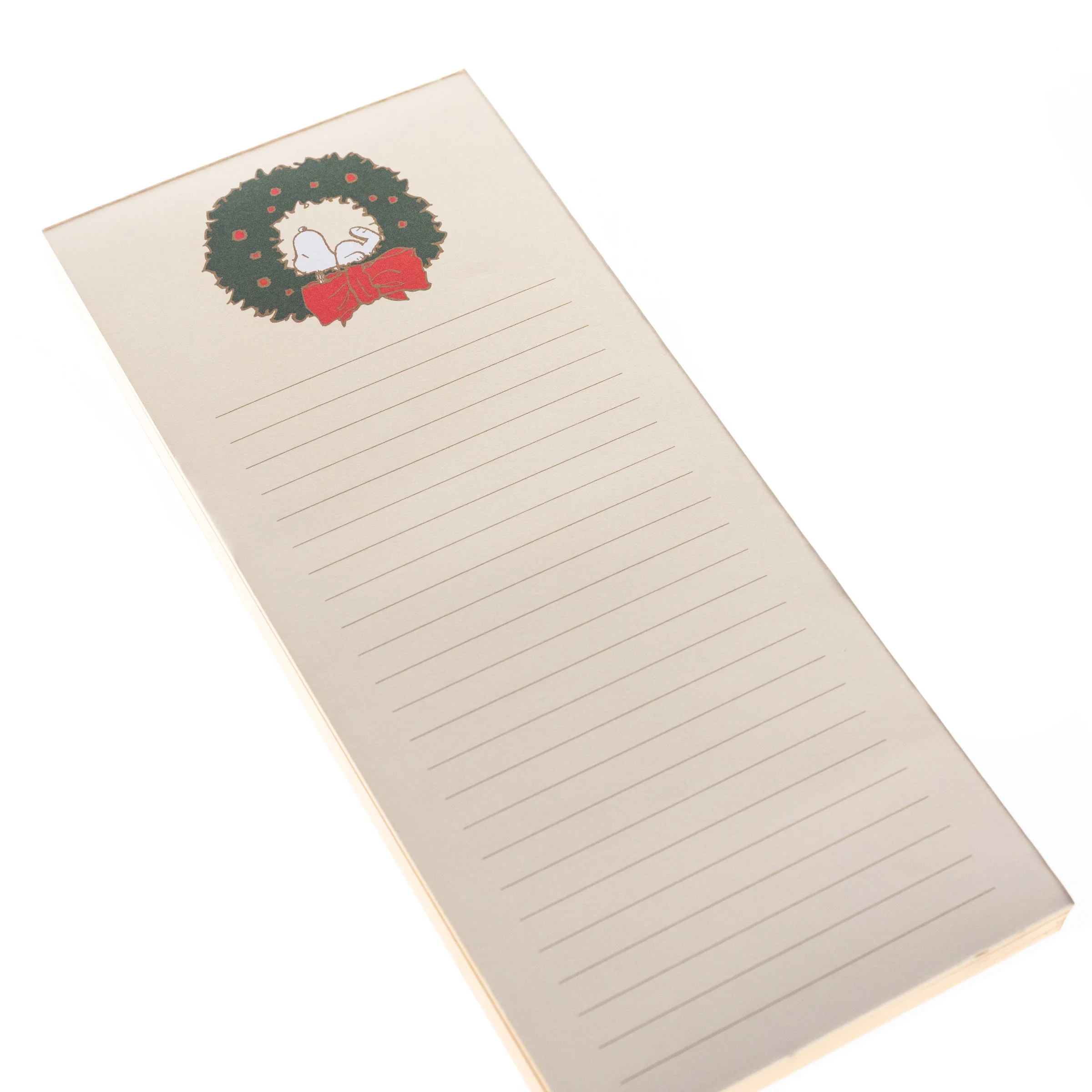 Peanuts® Wreath Holiday List Pad - Image 3