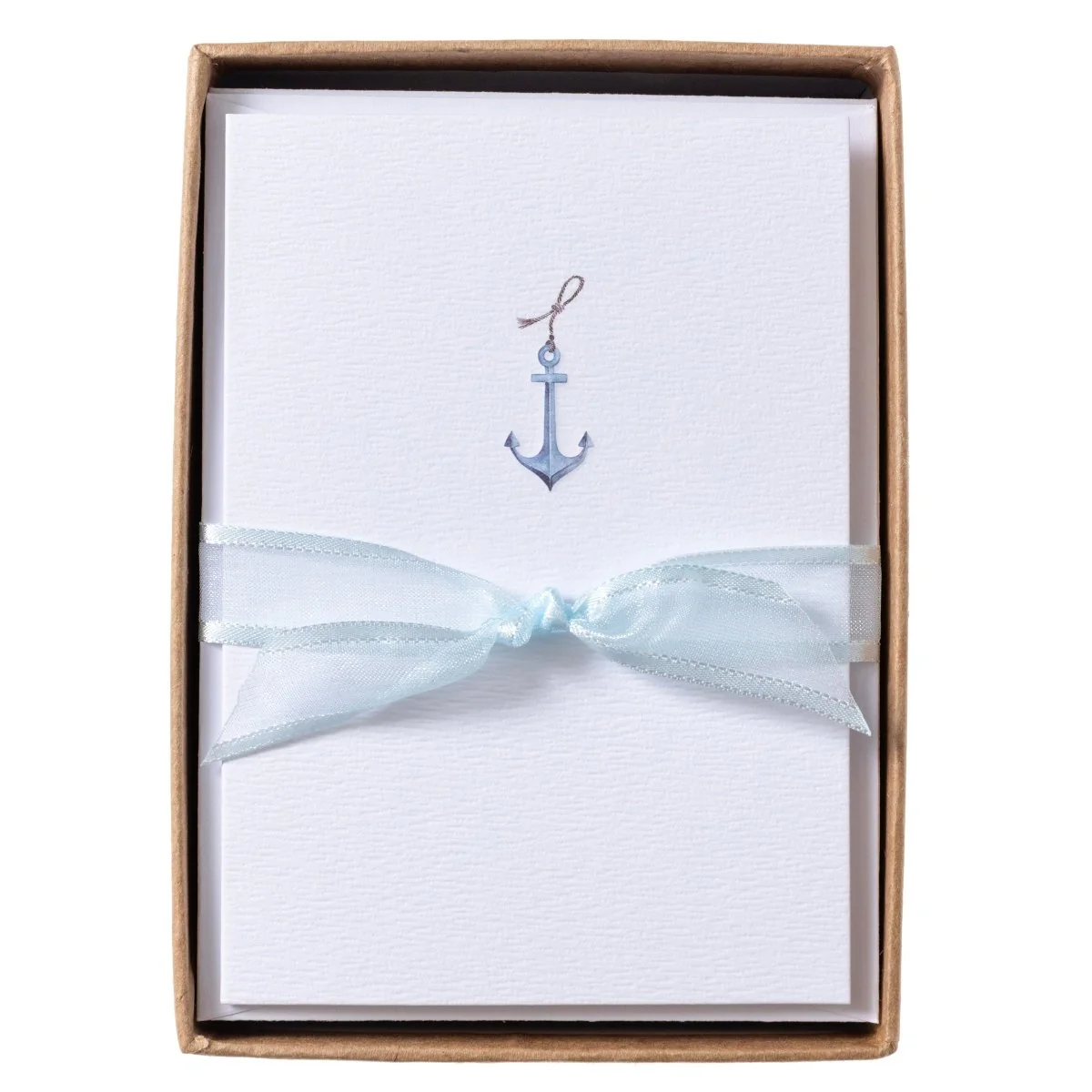 Watercolor Anchor Boxed Notes