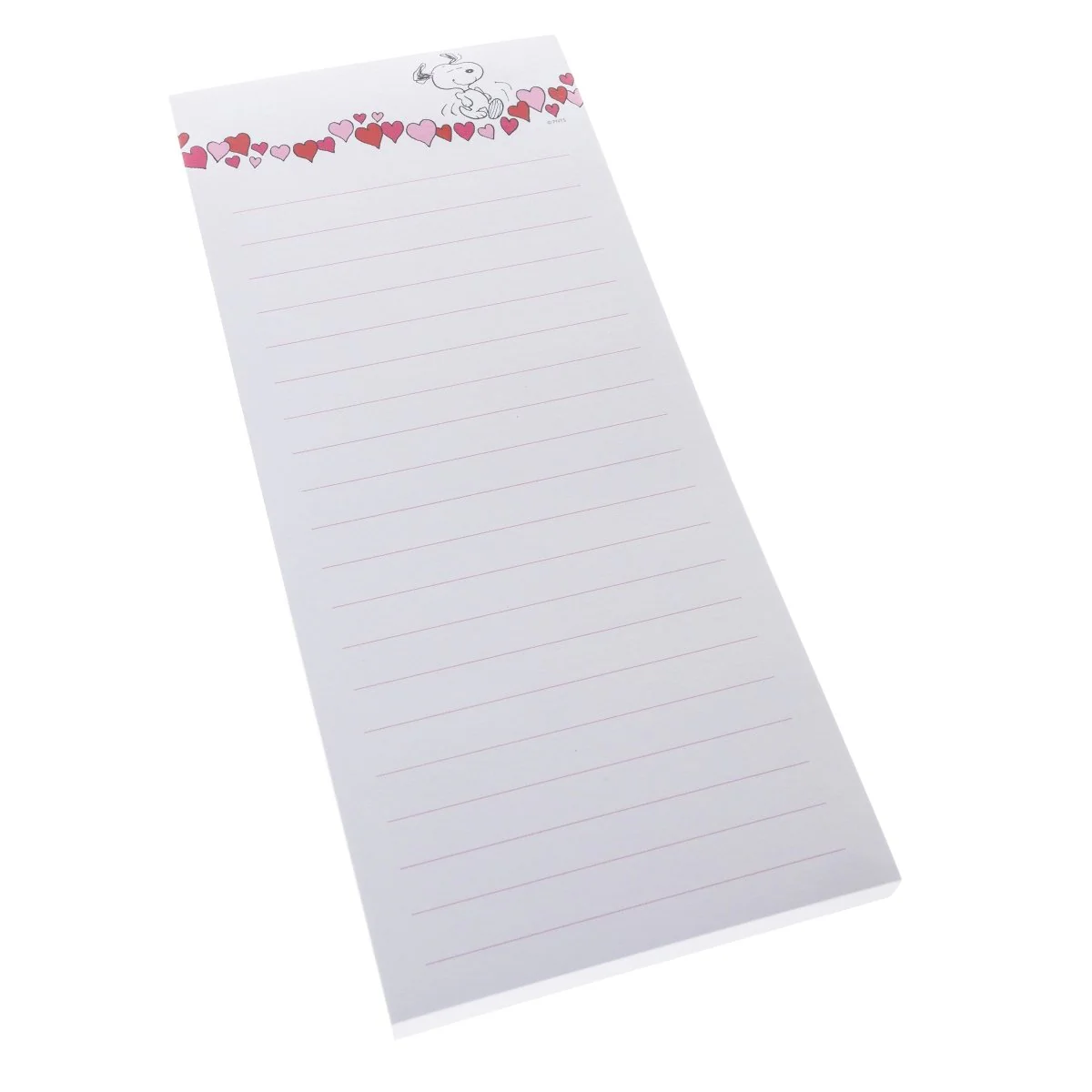 Peanuts® Hearts Magnetic Notepad - Image 3