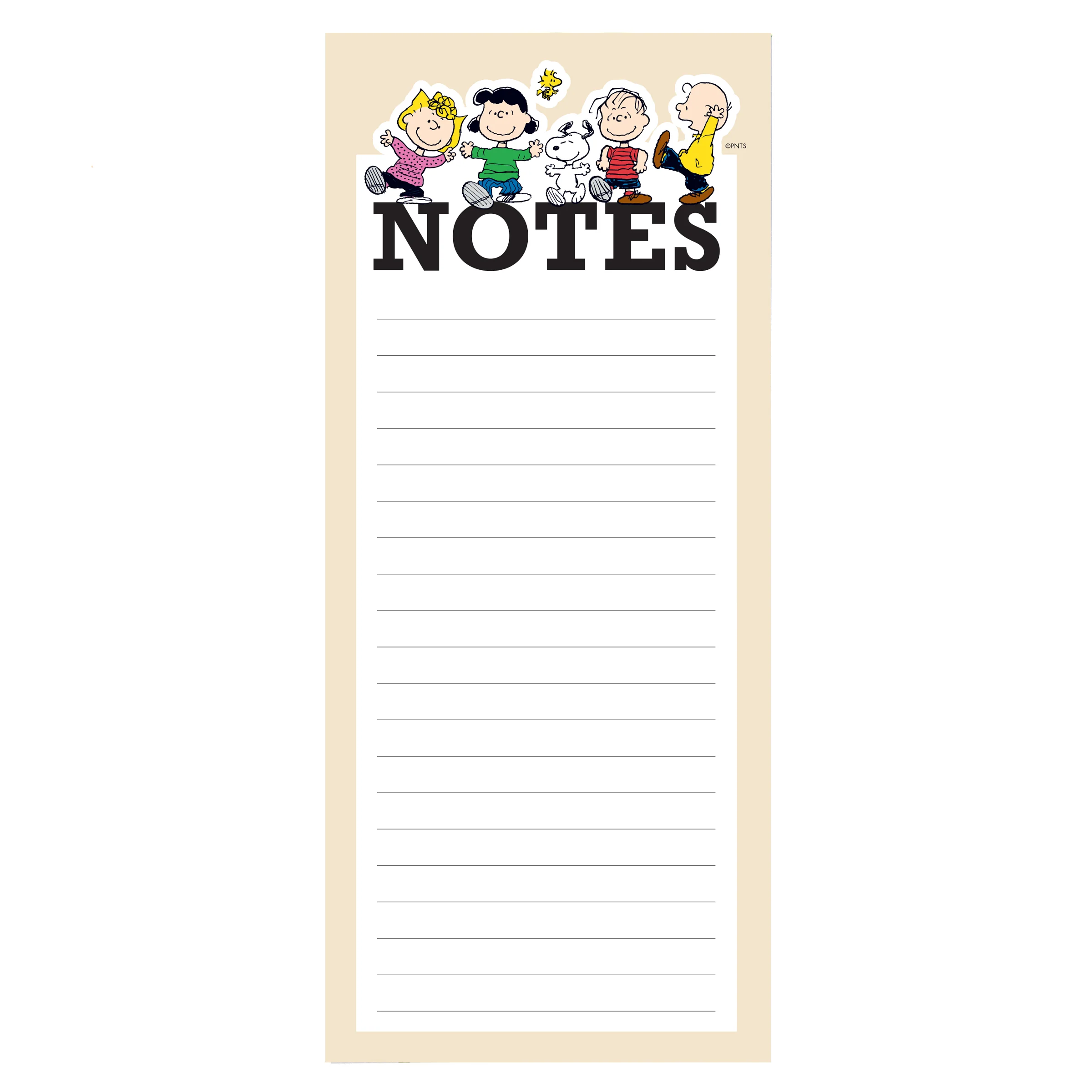 Peanuts® Gang Magnetic Notepad