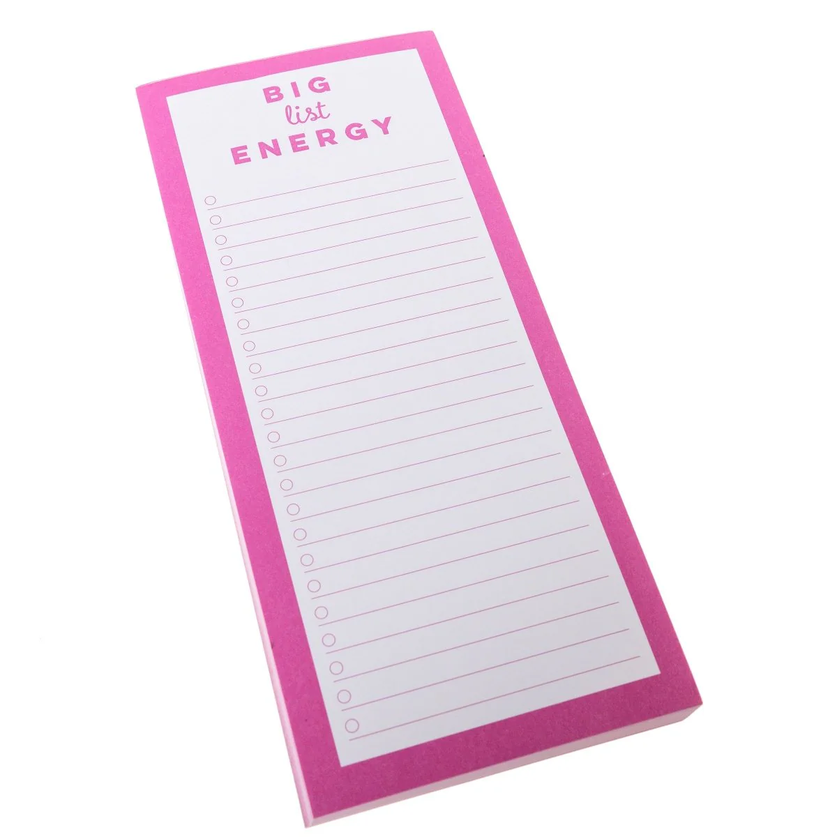 Big List Energy Magnetic Notepad - Image 3
