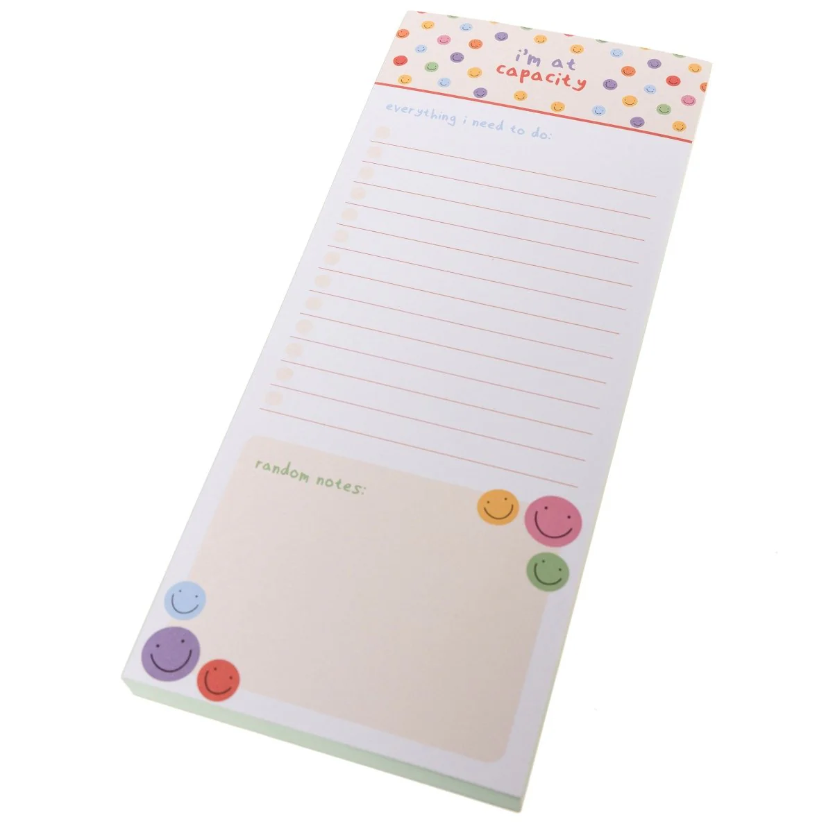 I'm At Capacity Magnetic Notepad - Image 3