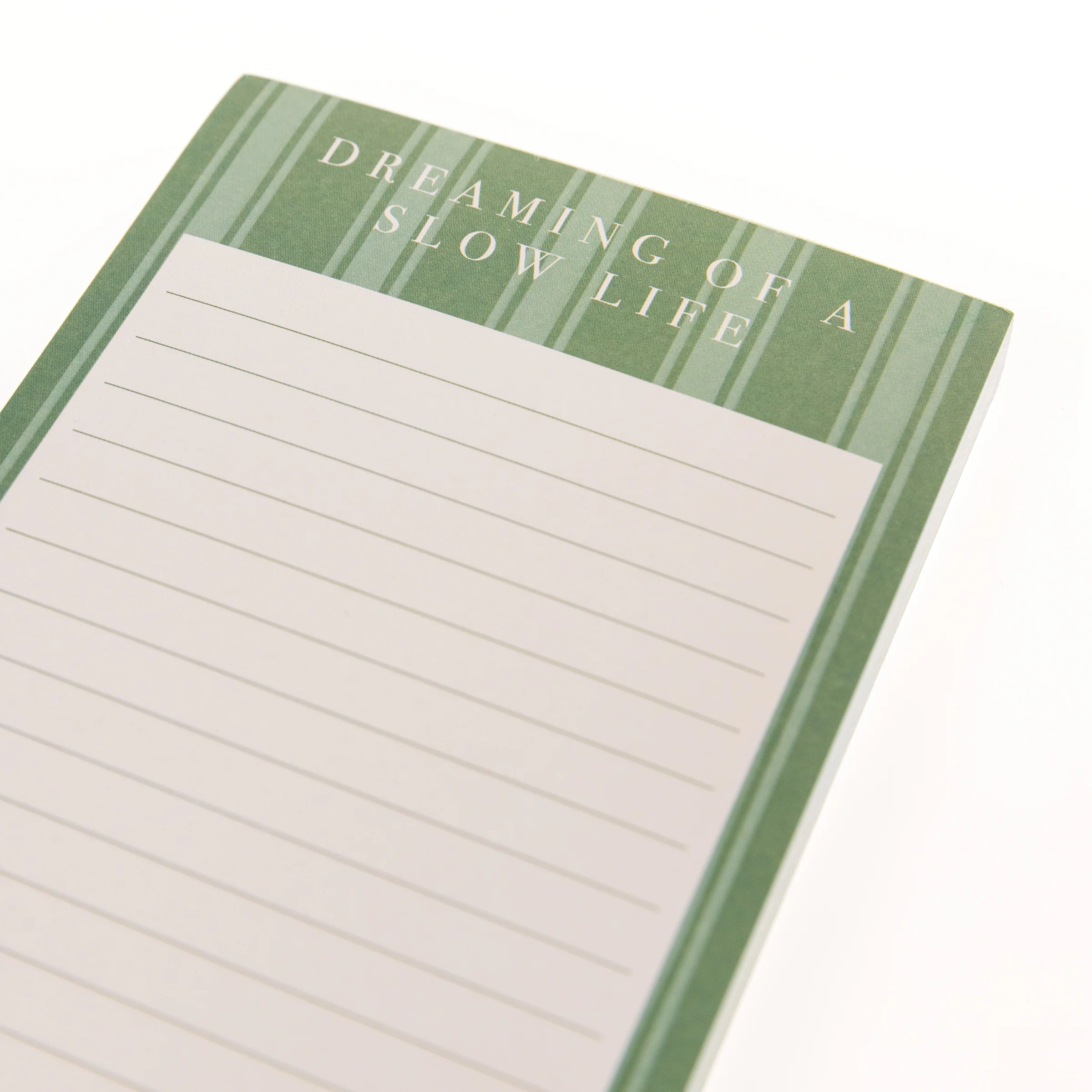 Cottage Stripe Magnetic Notepad - Image 2