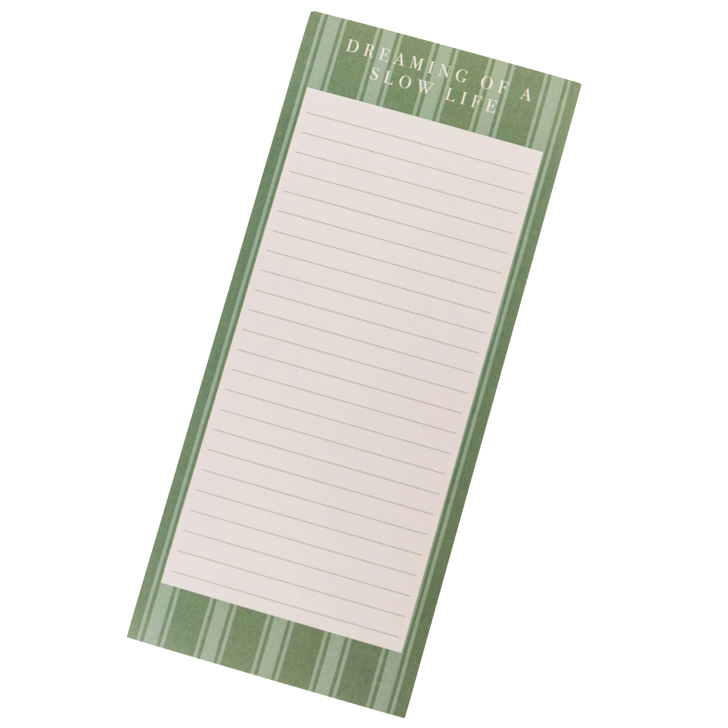 Cottage Stripe Magnetic Notepad - Image 3