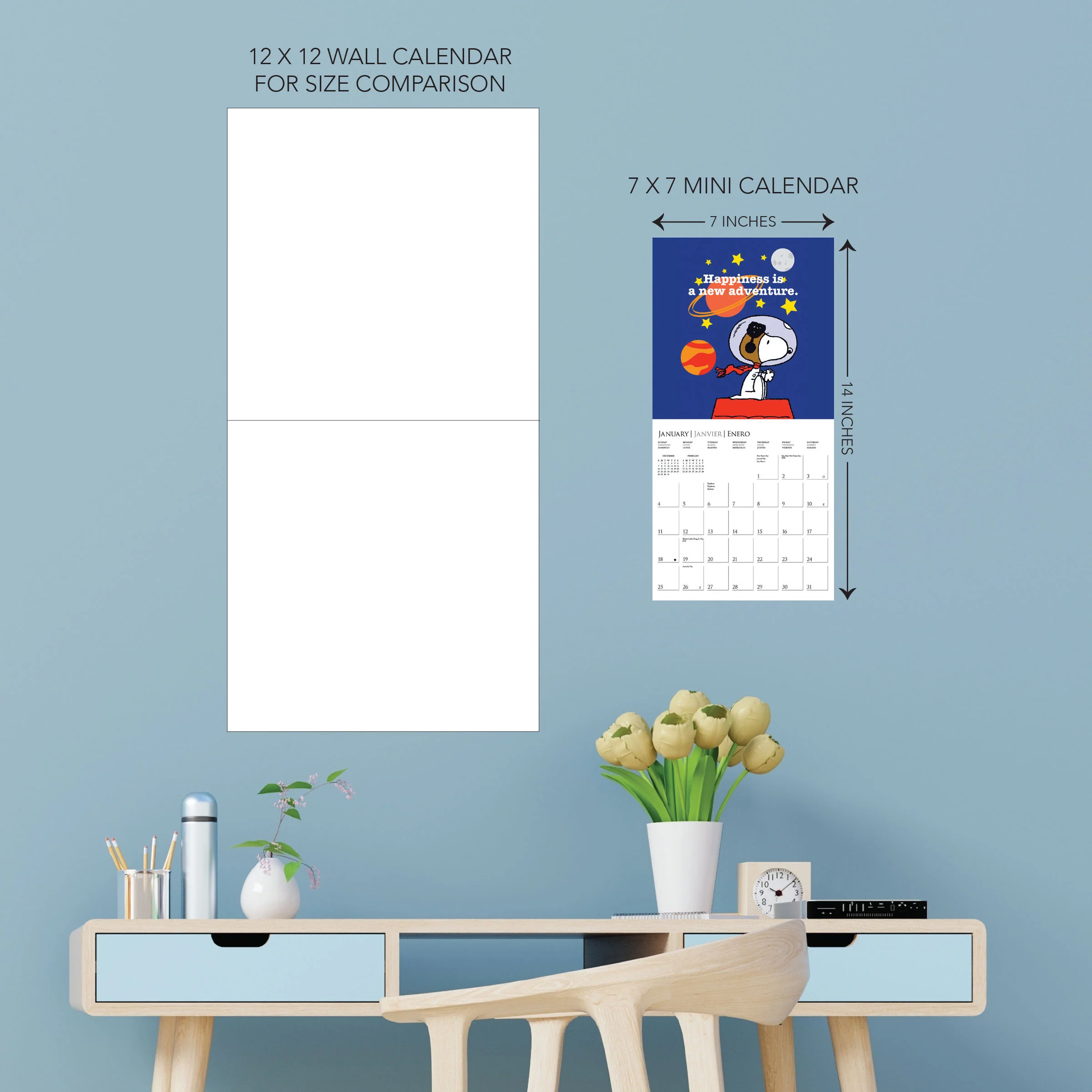 Peanuts®...Happiness Is Mini Calendar - Image 5
