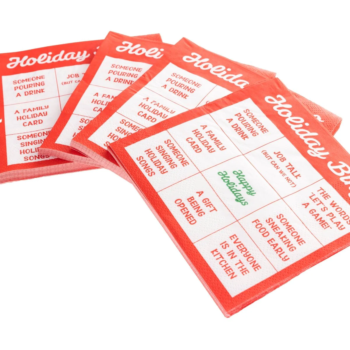 Bingo Holiday Cocktail Napkins - Image 3