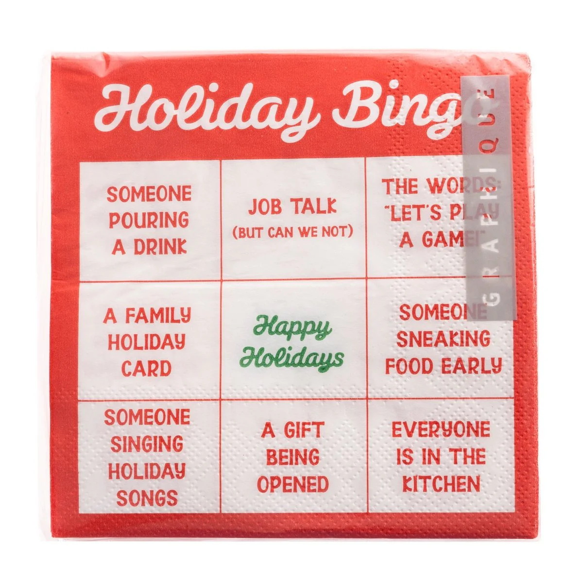 Bingo Holiday Cocktail Napkins - Image 4