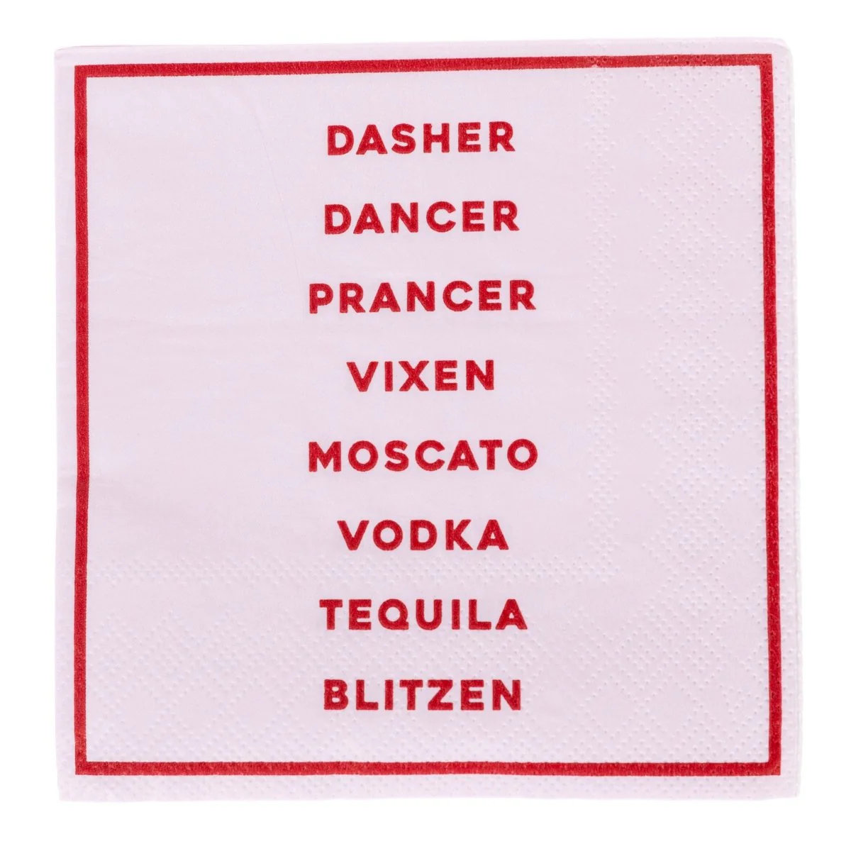 Reindeer Spirits Holiday Cocktail Napkins - Image 2