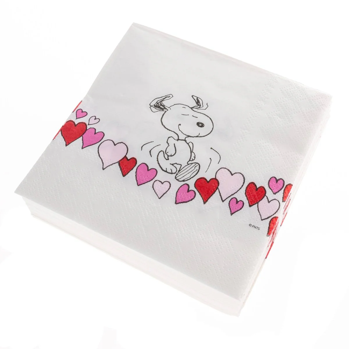 Peanuts® Snoopy Hearts Cocktail Napkins