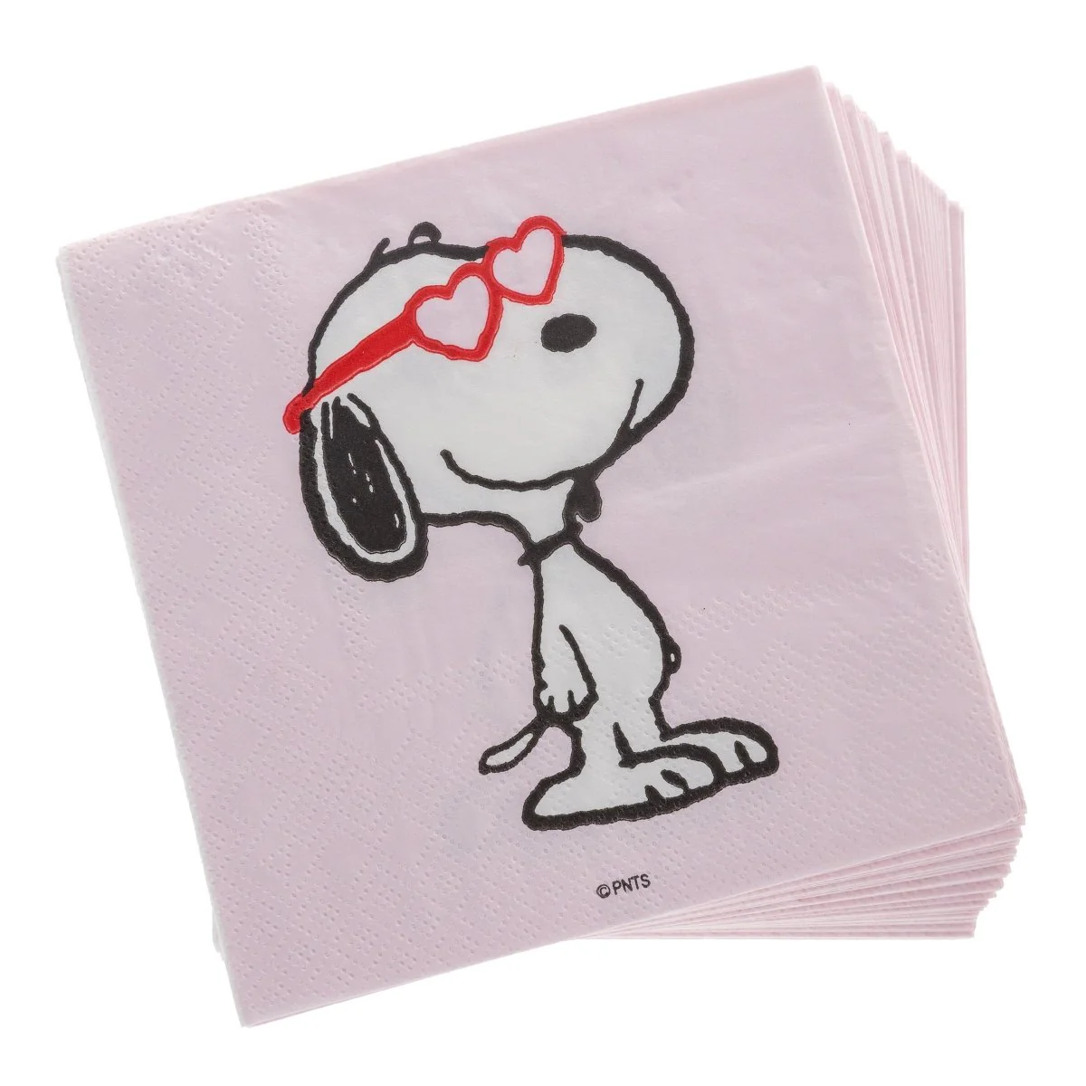 Peanuts® Snoopy Glasses Cocktail Napkins - Image 2