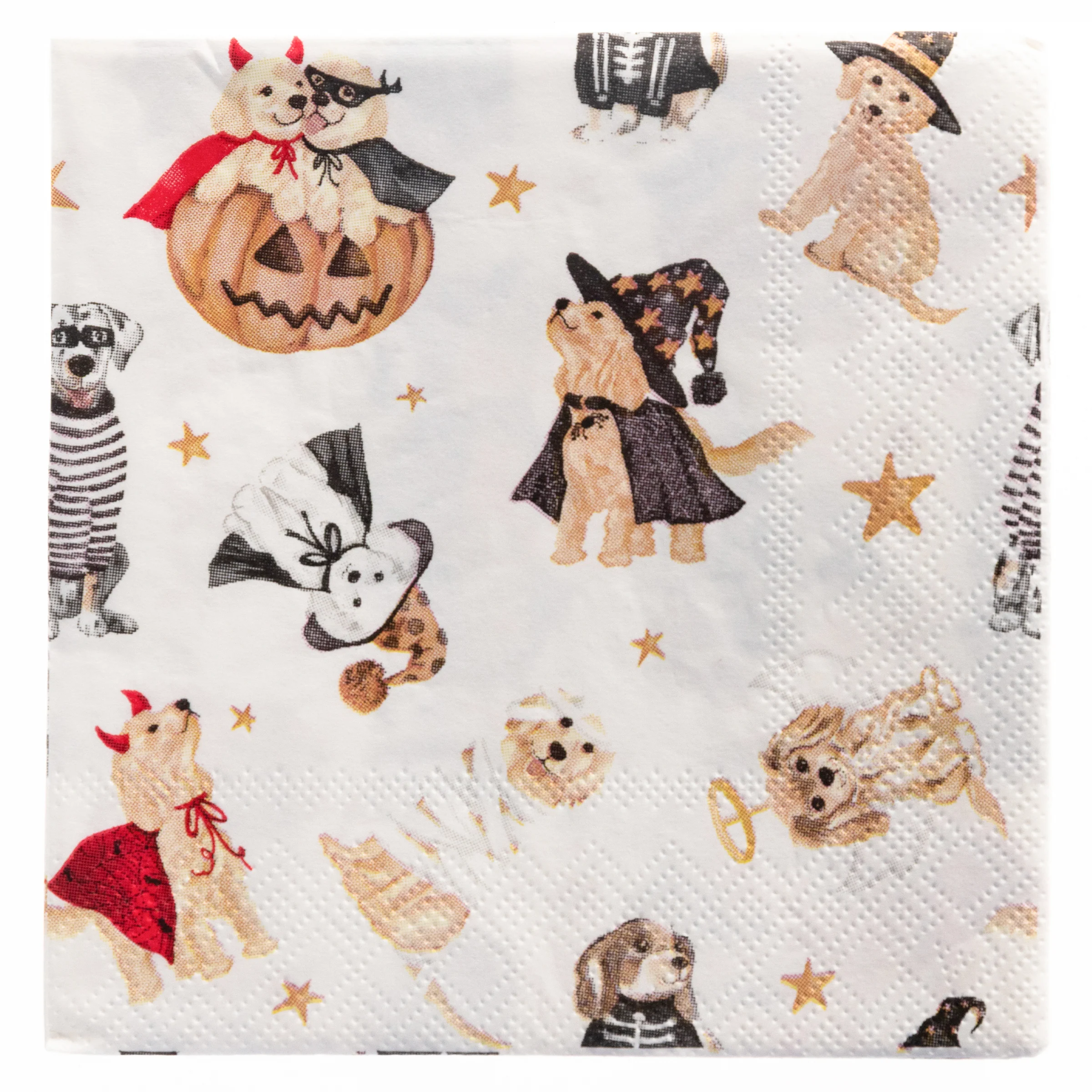 Halloween Pups Cocktail Napkins - Image 2