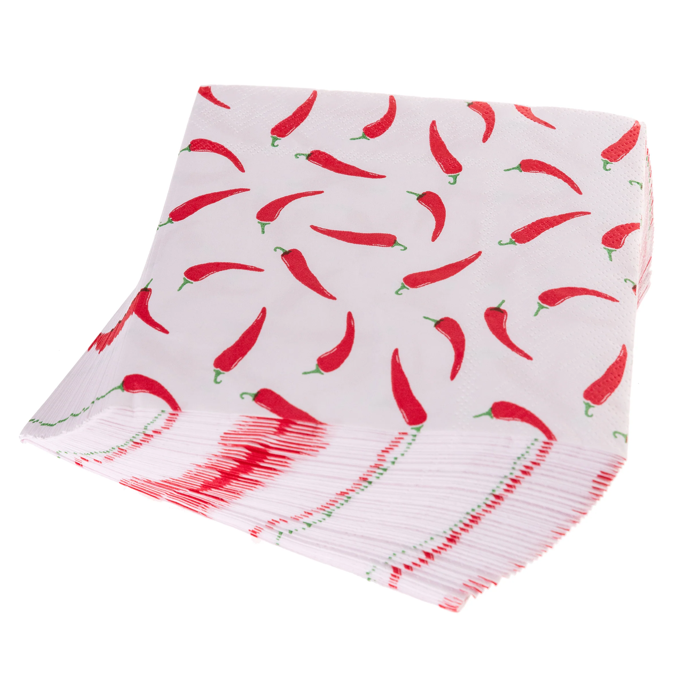 Chili Peppers Cocktail Napkins - Image 2