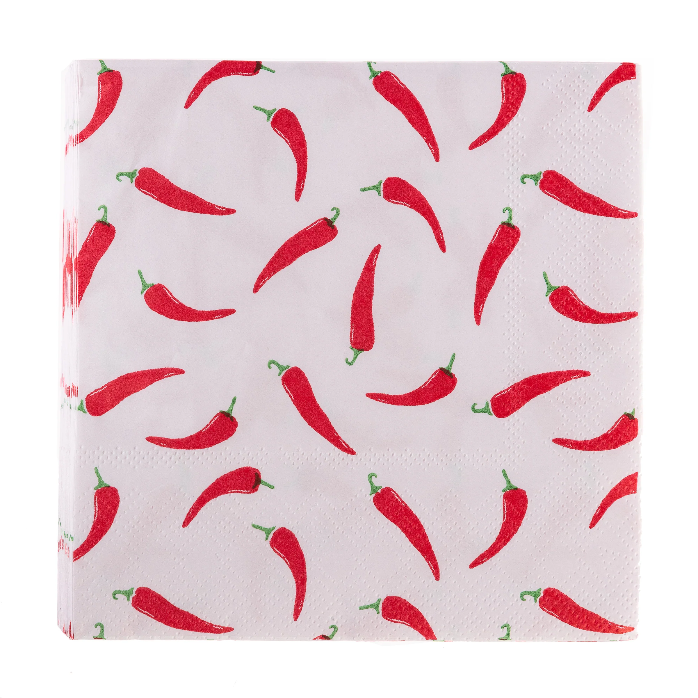 Chili Peppers Cocktail Napkins - Image 3
