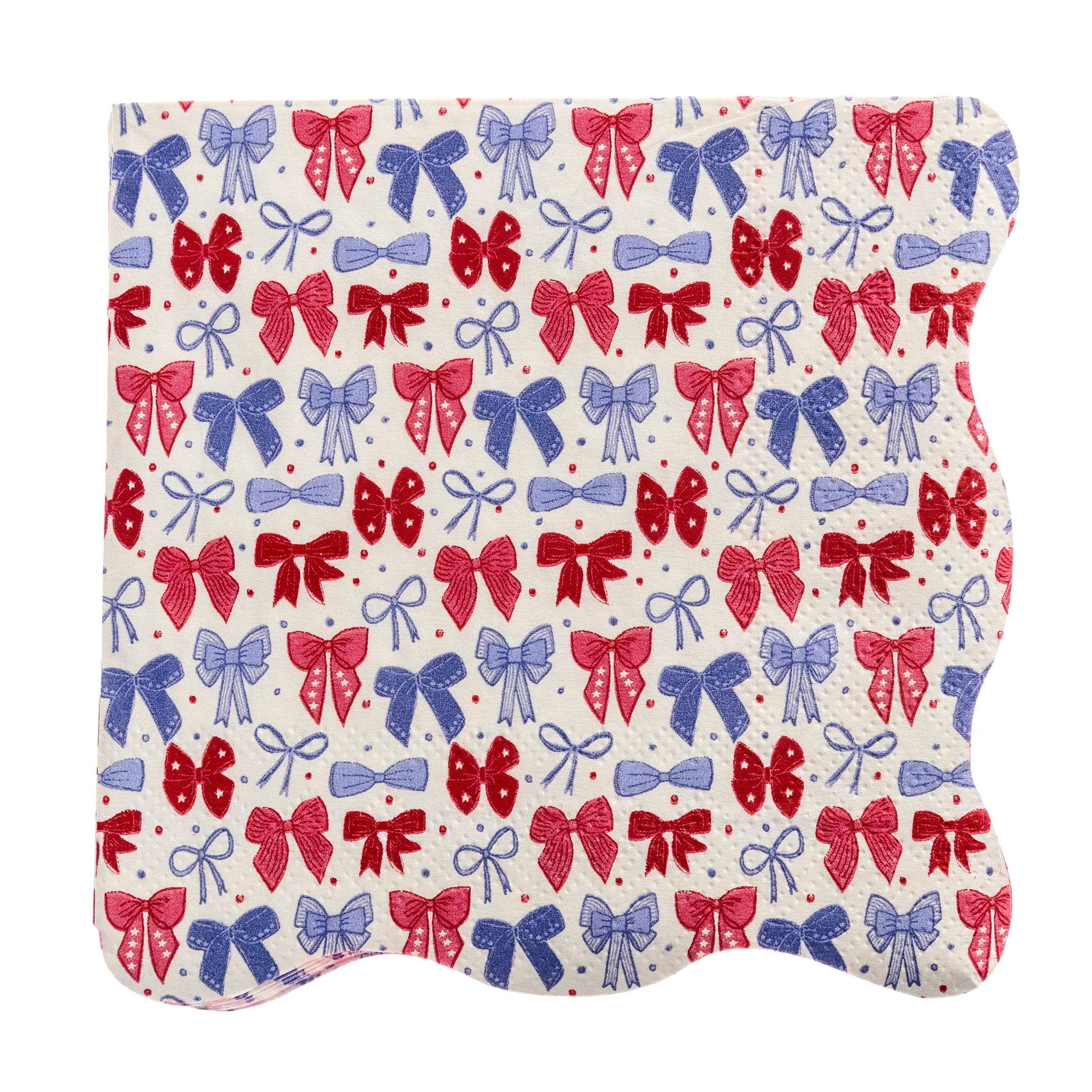 Americana Bows Cocktail Napkins - Image 2