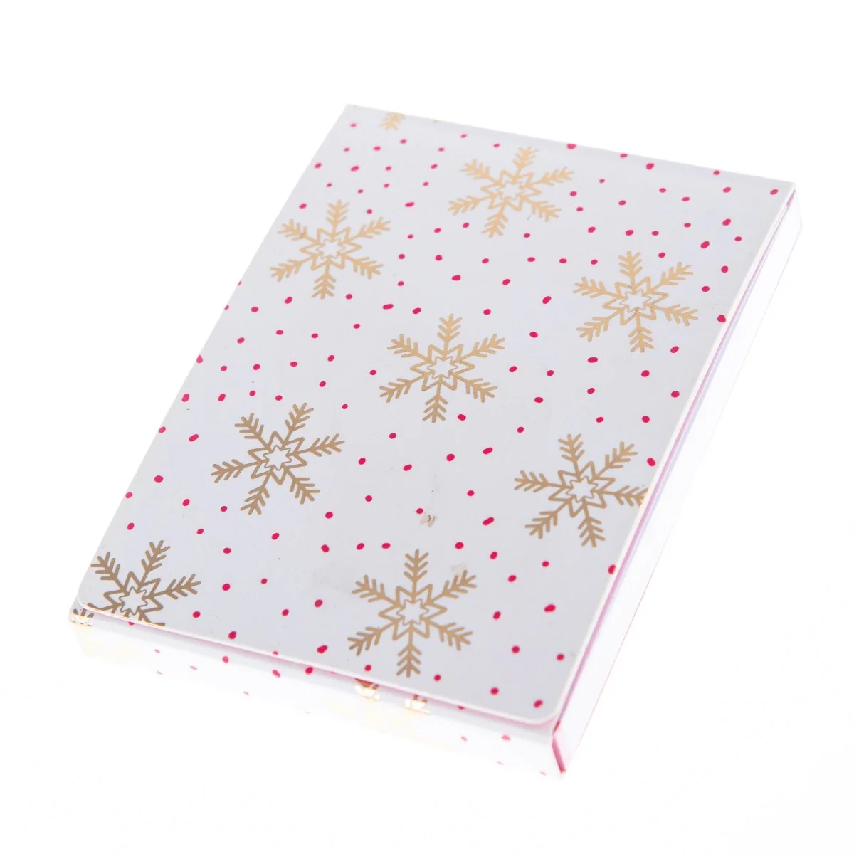 Gold Snowflake Holiday Pocket Note - Image 3