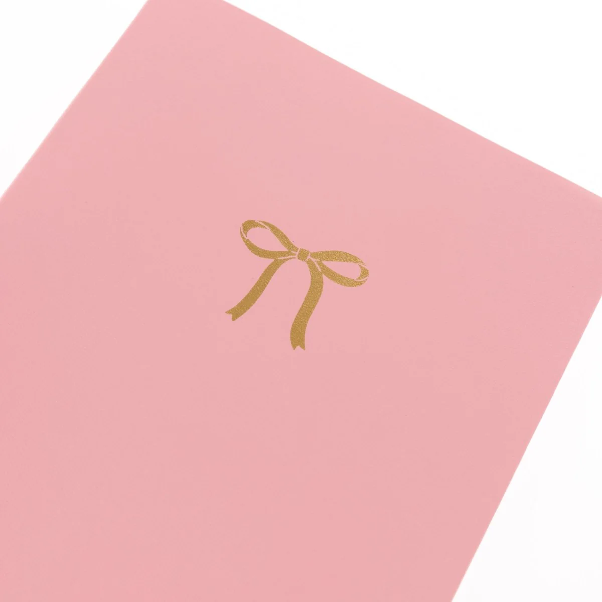 Pretty Bow 6 x 8 Vegan Leather Journal - Image 4