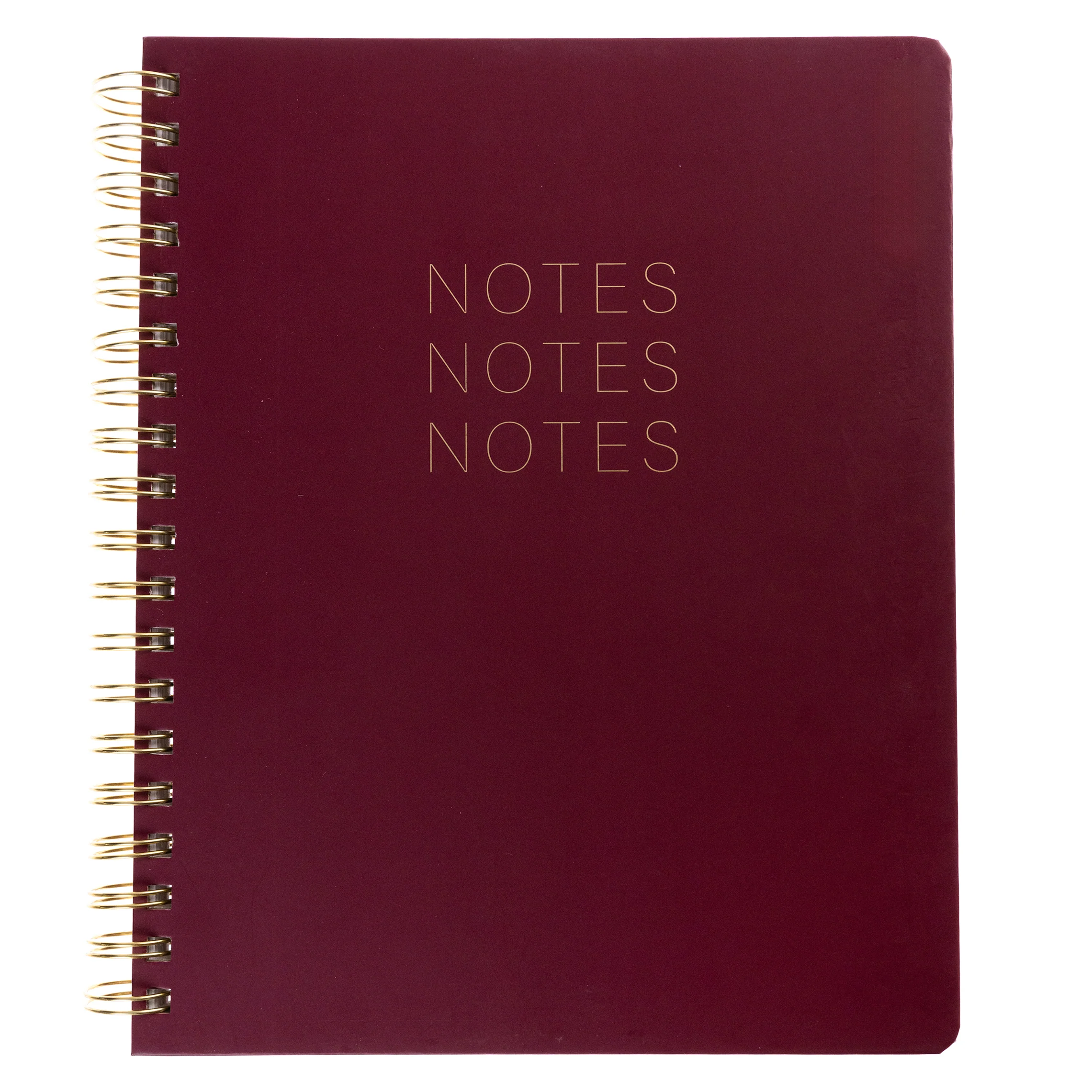 Burgundy Desk Journal