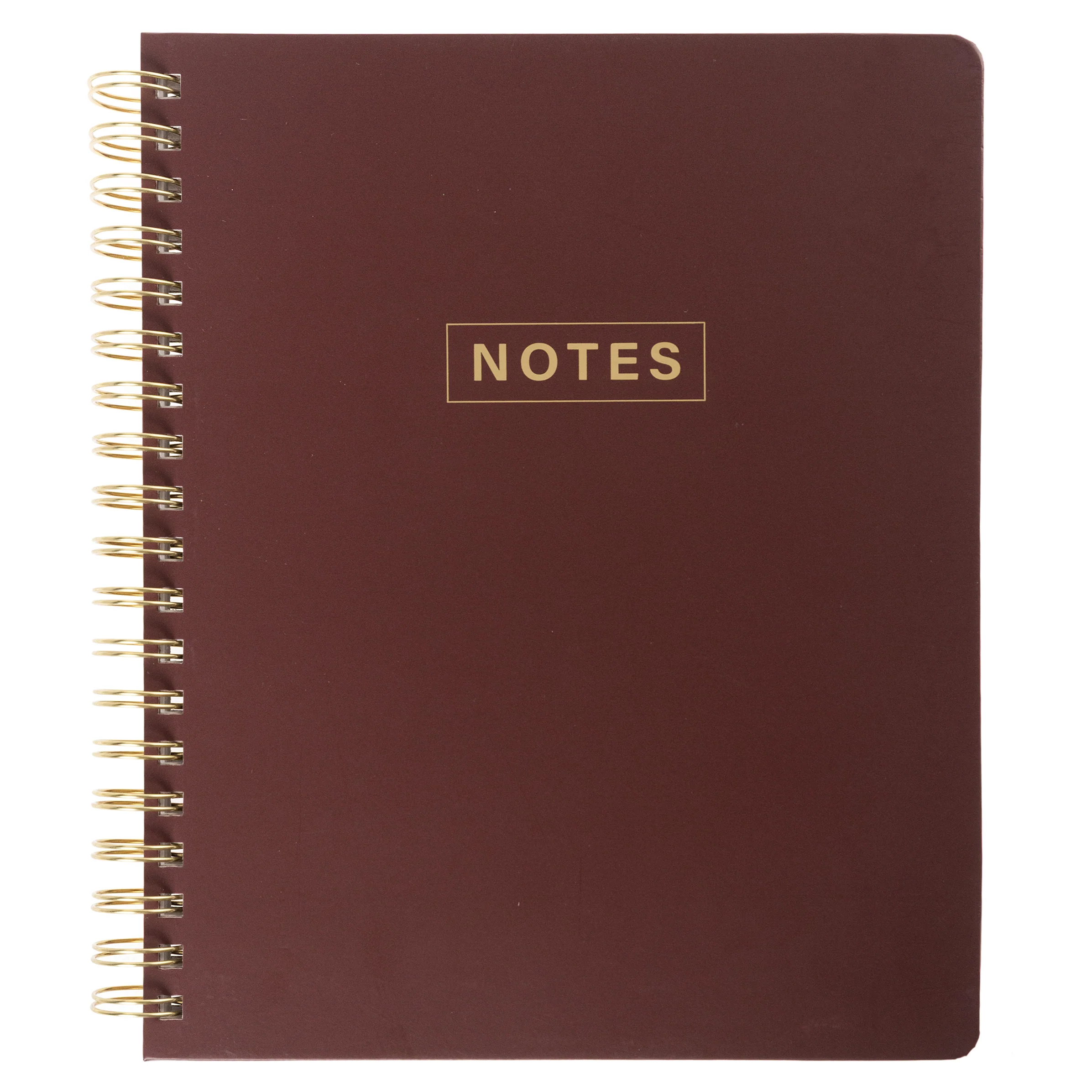 Burgundy Desk Journal
