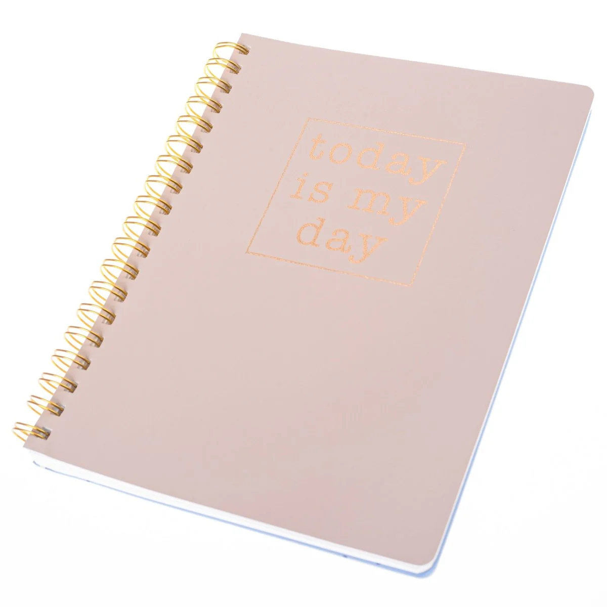 Soft Taupe Vegan Leather Journal - Image 4