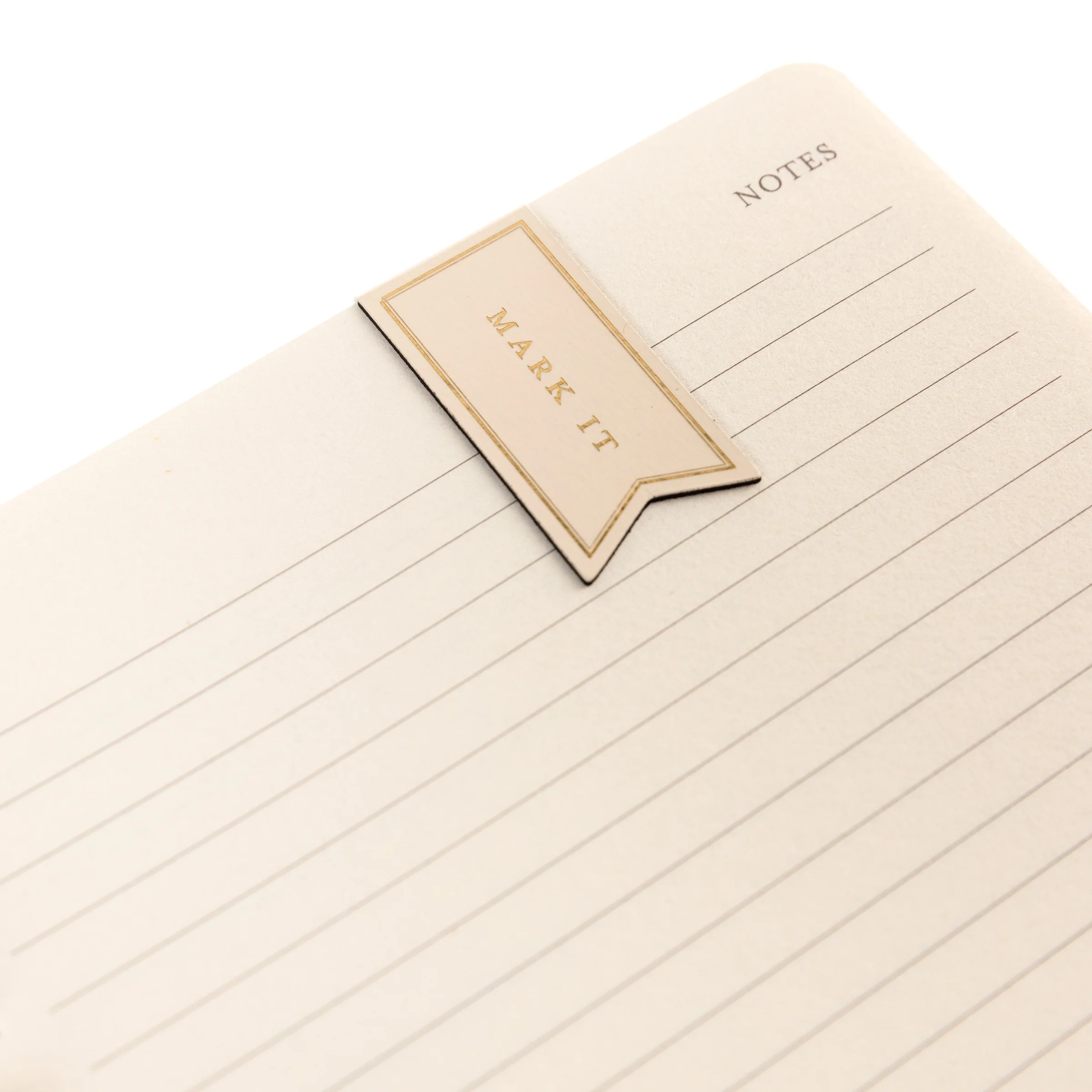 Taupe Fabric-Bound Task Journal - Image 3