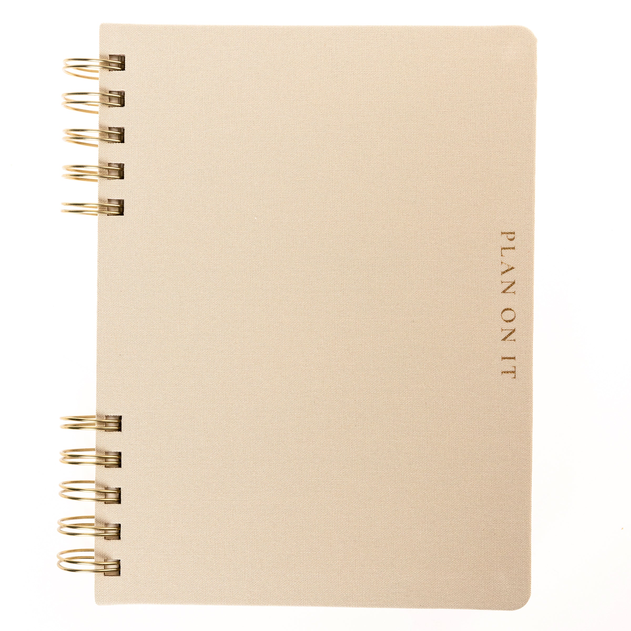 Taupe Fabric-Bound Task Journal - Image 5