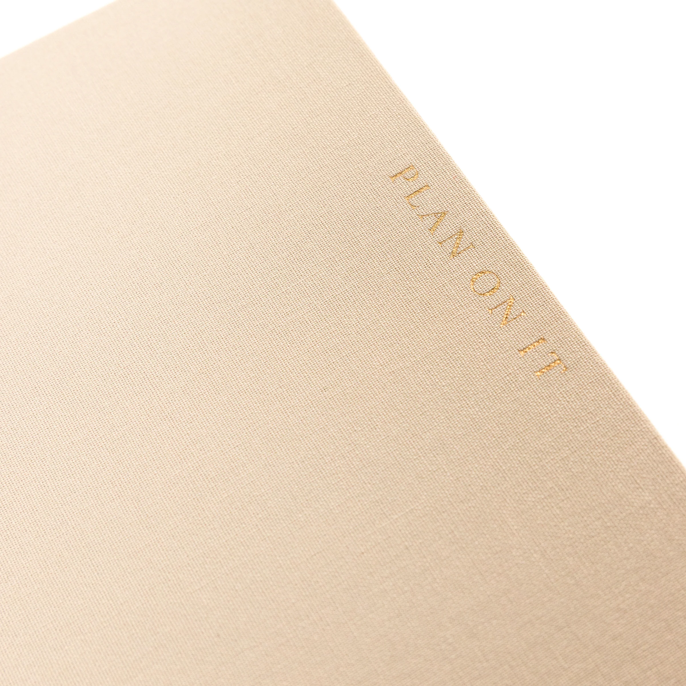 Taupe Fabric-Bound Task Journal - Image 6