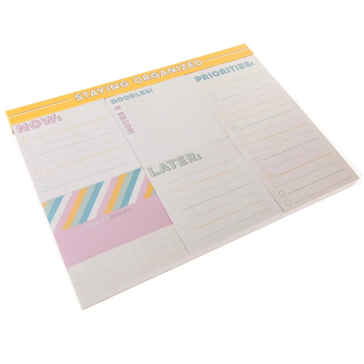 Colorful Cream Sticky Notes Set - Image 4