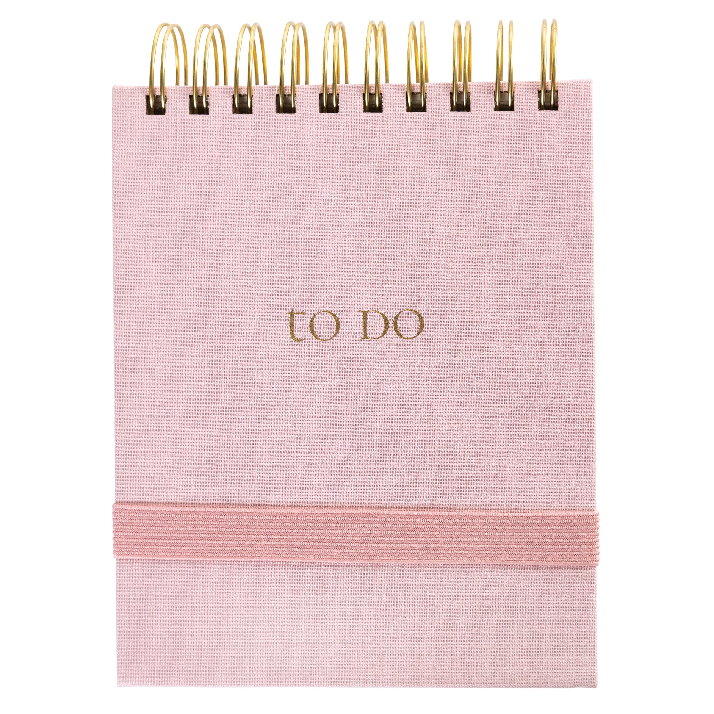 Blush Fabric-Bound Notepad