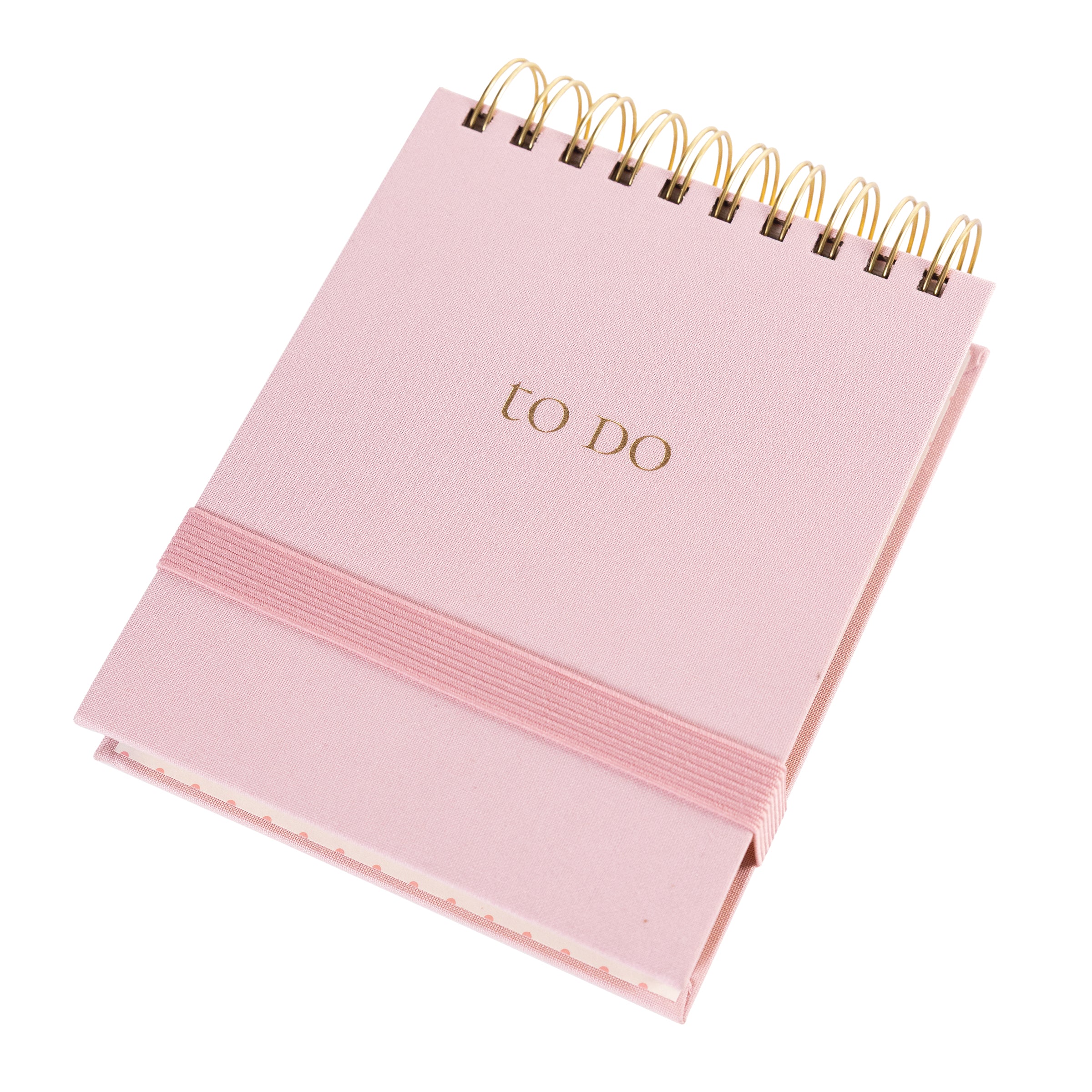 Blush Fabric-Bound Notepad - Image 3