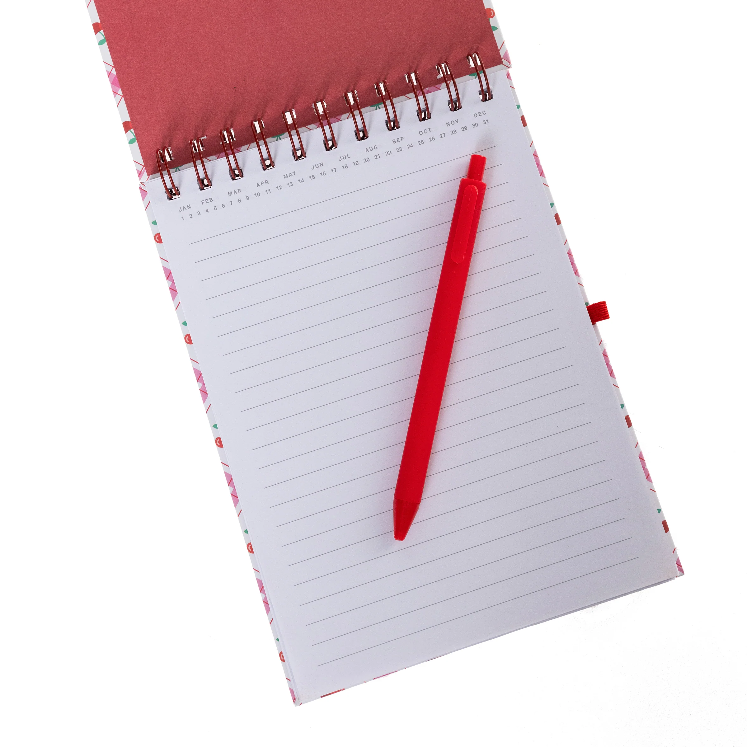 Notes Cherries Task Pad with Pen - Image 2