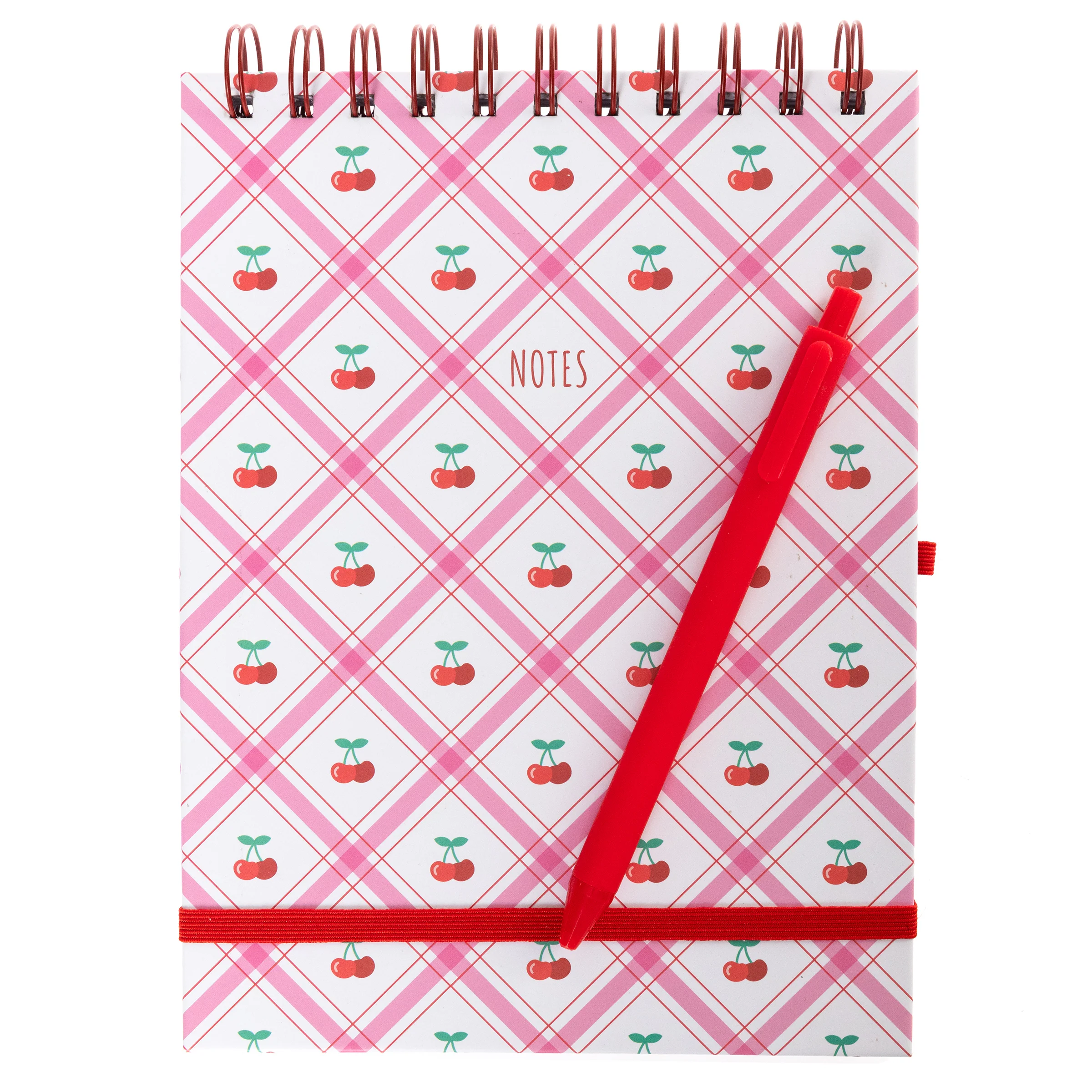 Notes Cherries Task Pad with Pen - Image 3