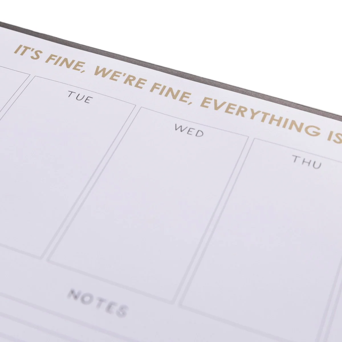 Its Fine Weekly Deskpad - Image 2