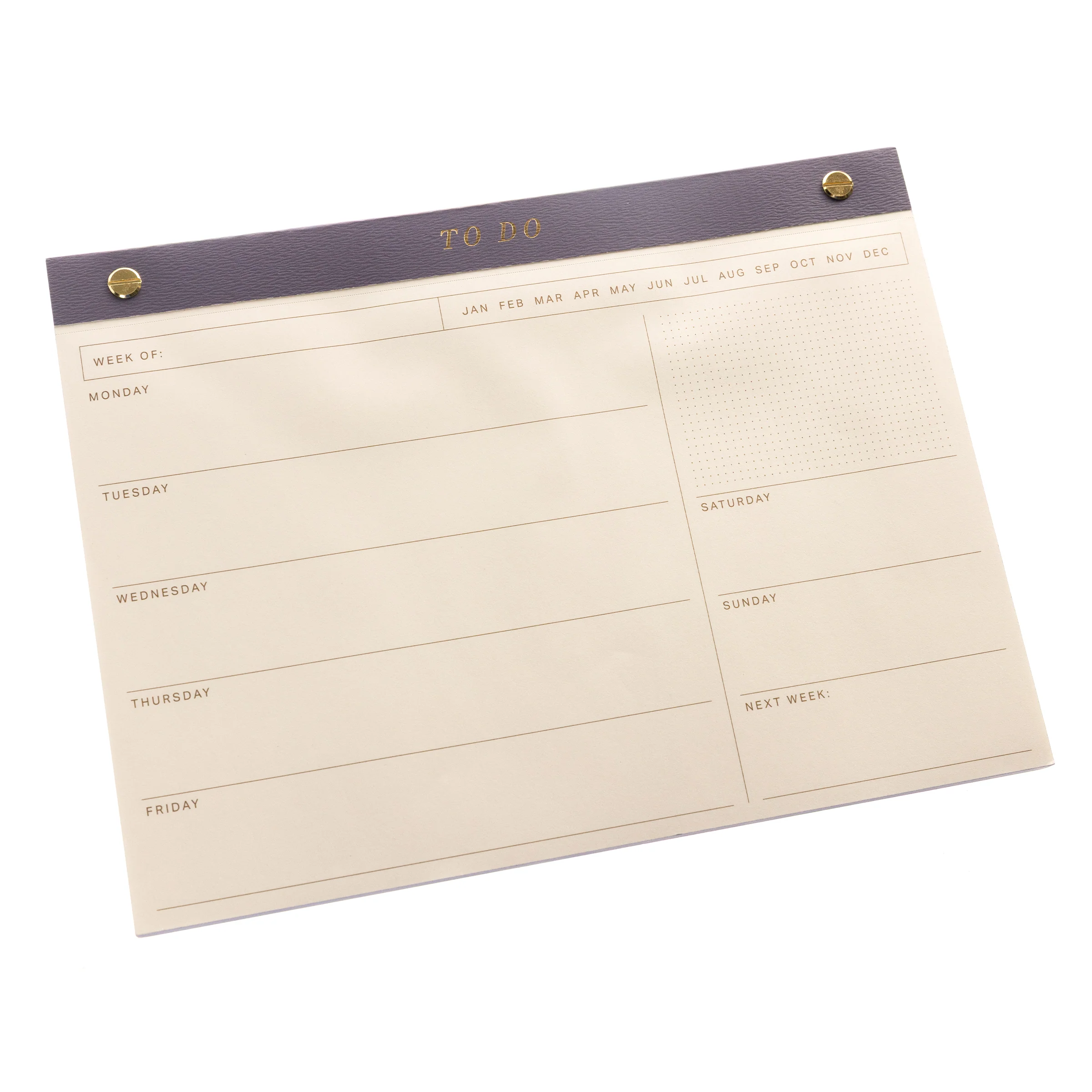 Blue Weekly Desk Pad - Image 3