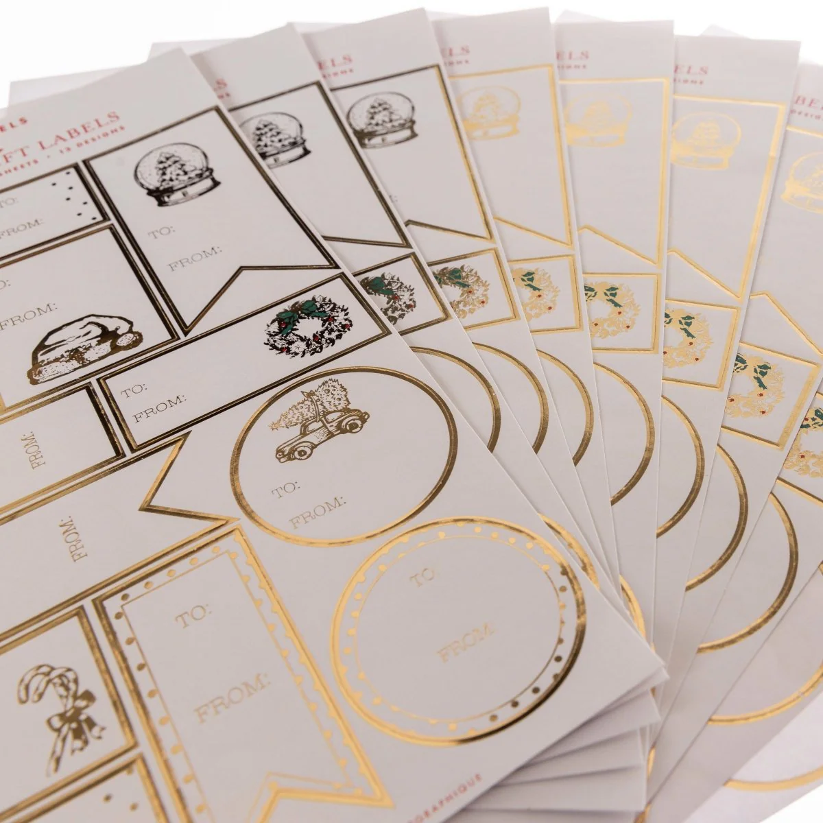 Classic Icons Holiday Gift Labels - Image 3
