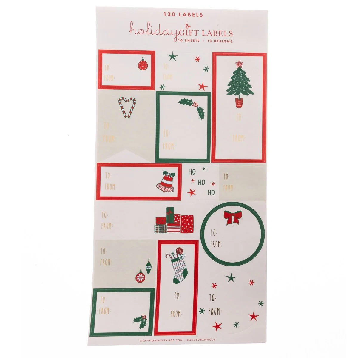 Whimsical Holiday Gift Labels