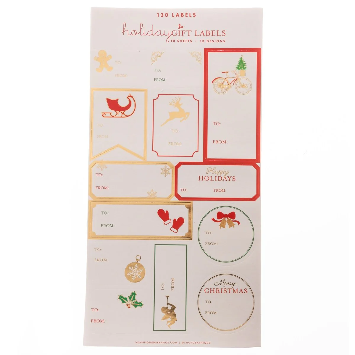La Petite Noel Holiday Gift Labels