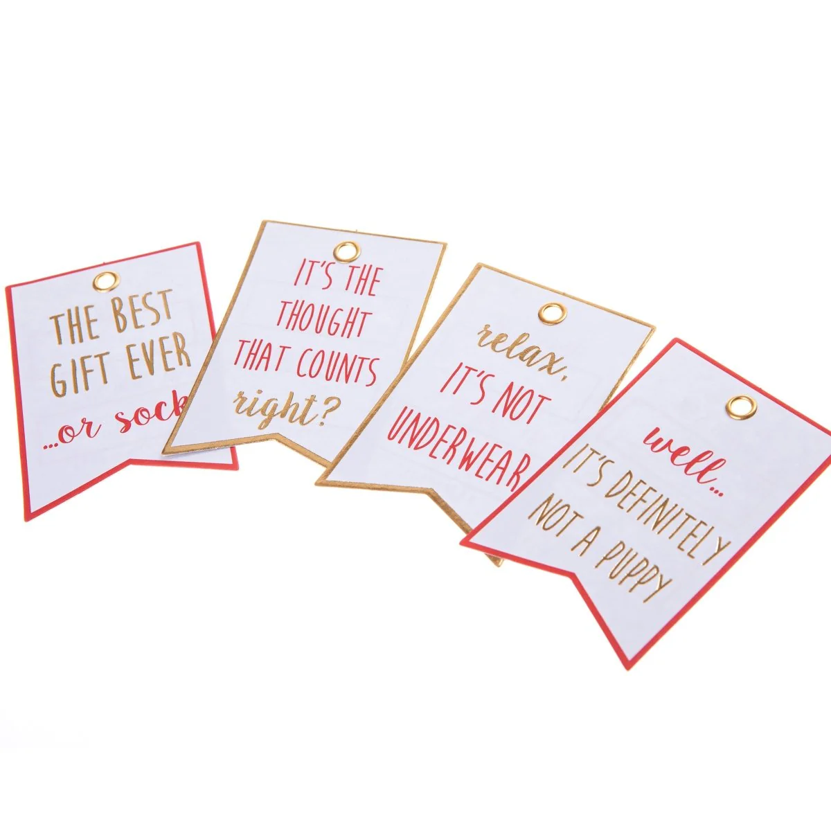 Funny Holiday Gift Tag Set - Image 2